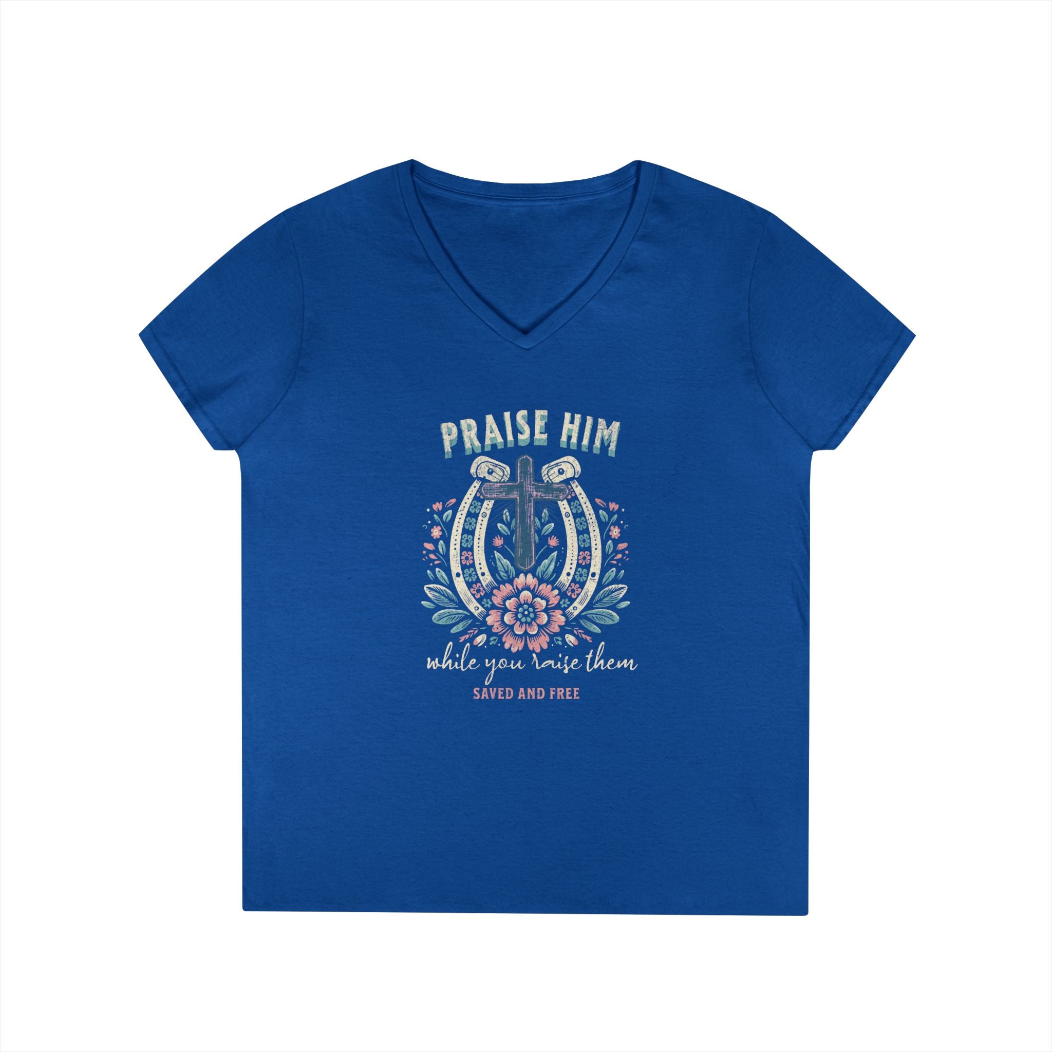 Praise Him While You Raise Them Tee