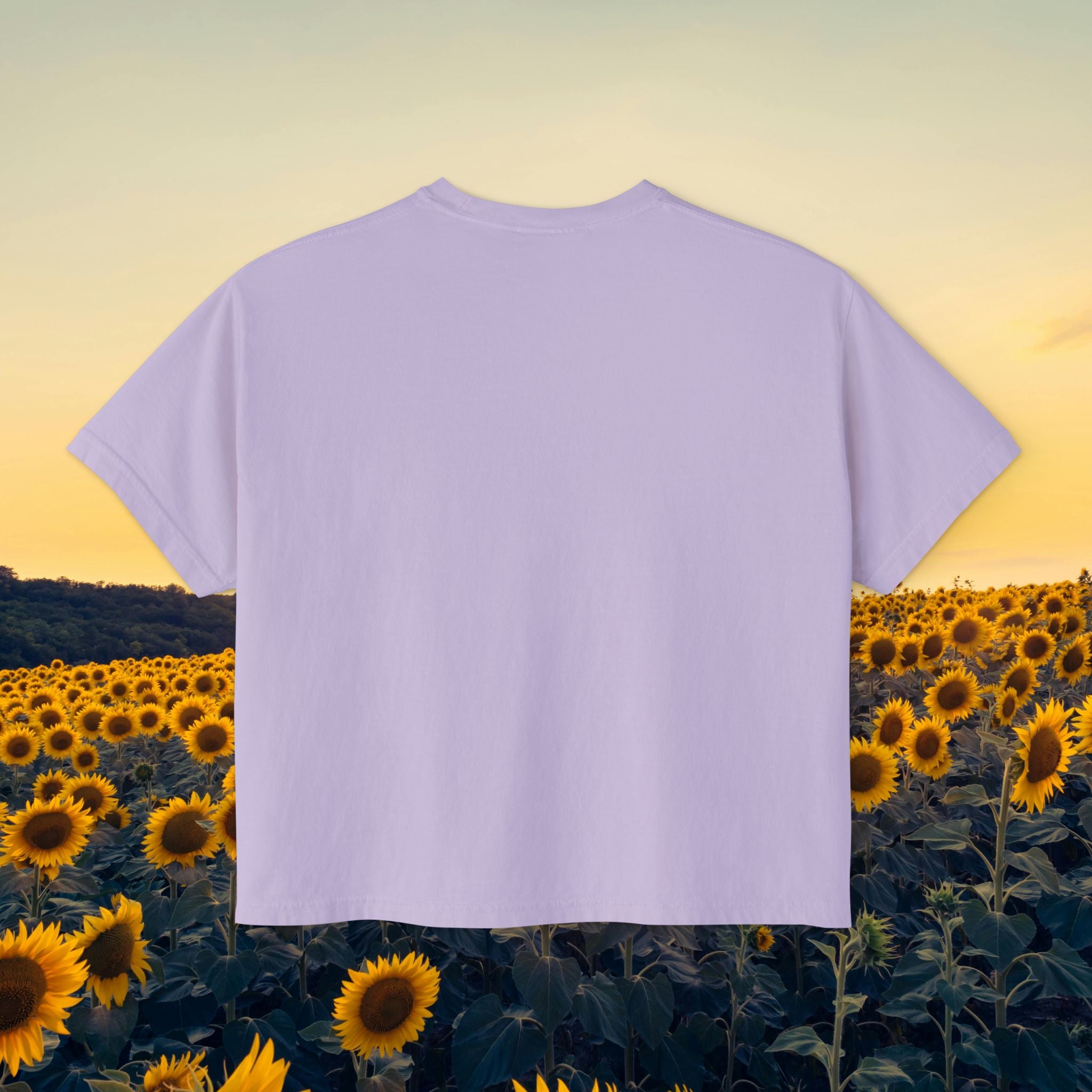 Book Club Floral Boxy Tee