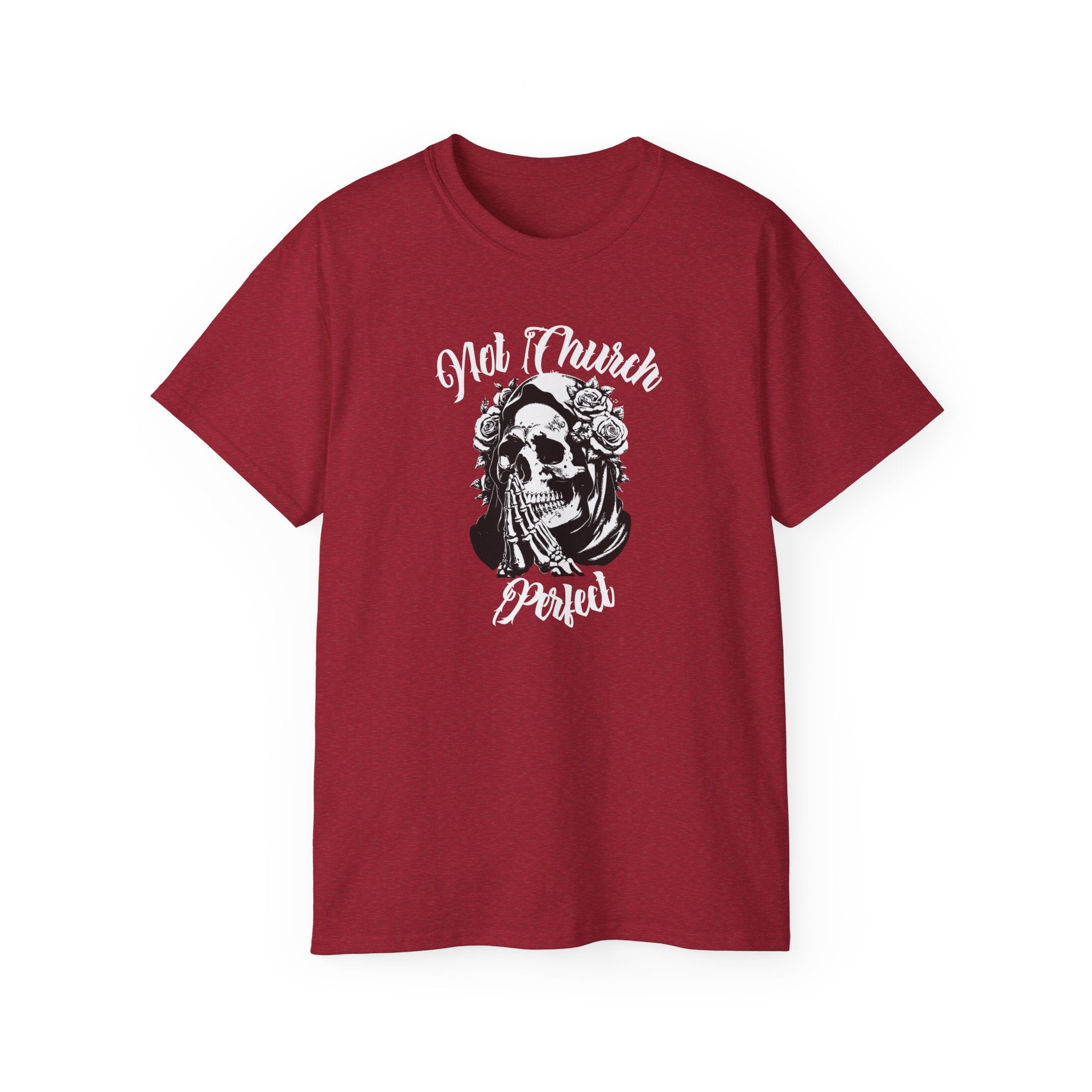 Not Church Perfect Skull Tee
