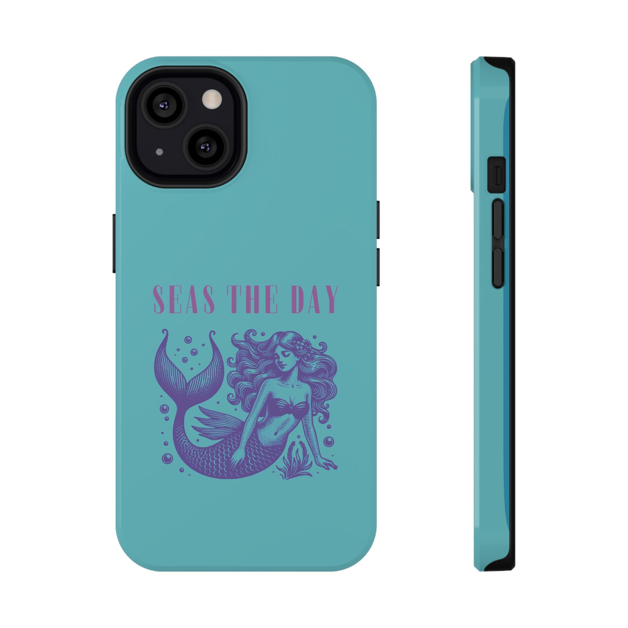iphone Mermaid ‘Seas the Day’ Impact-Resistant Phone Case