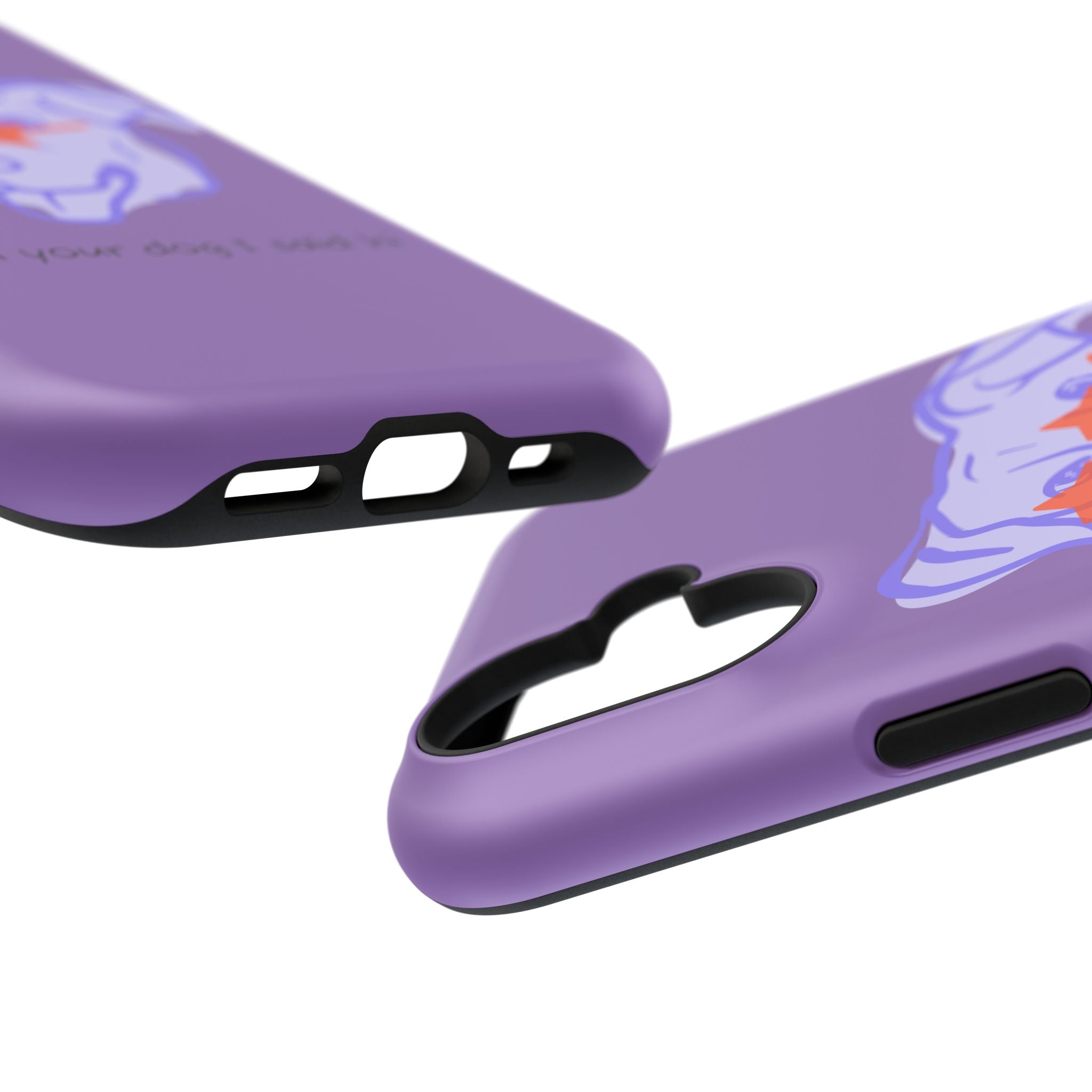 Impact Resistant Case — Purple Dog “Tell your dog I said hi”
