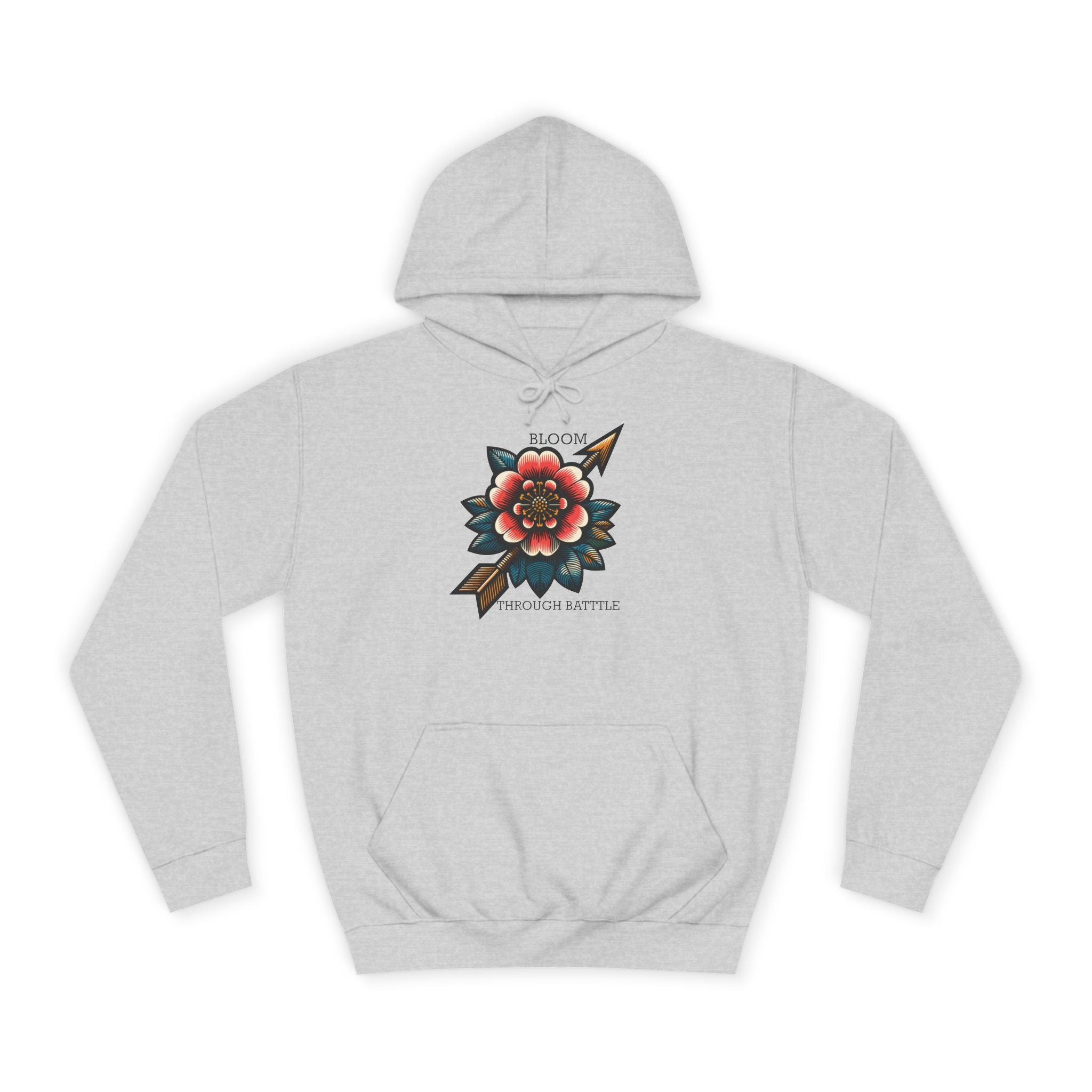 Bloom Through Battle Hoodie