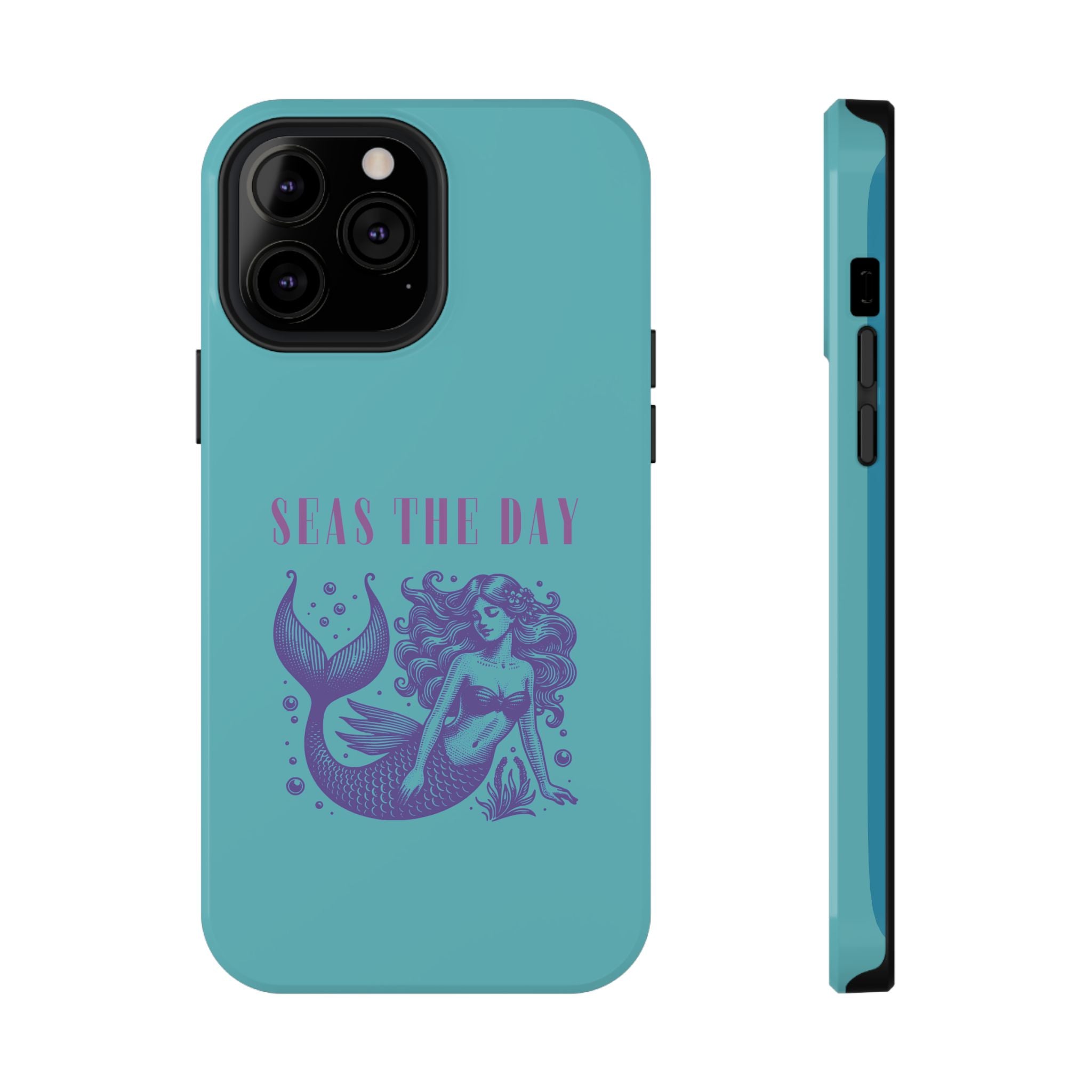iphone Mermaid ‘Seas the Day’ Impact-Resistant Phone Case