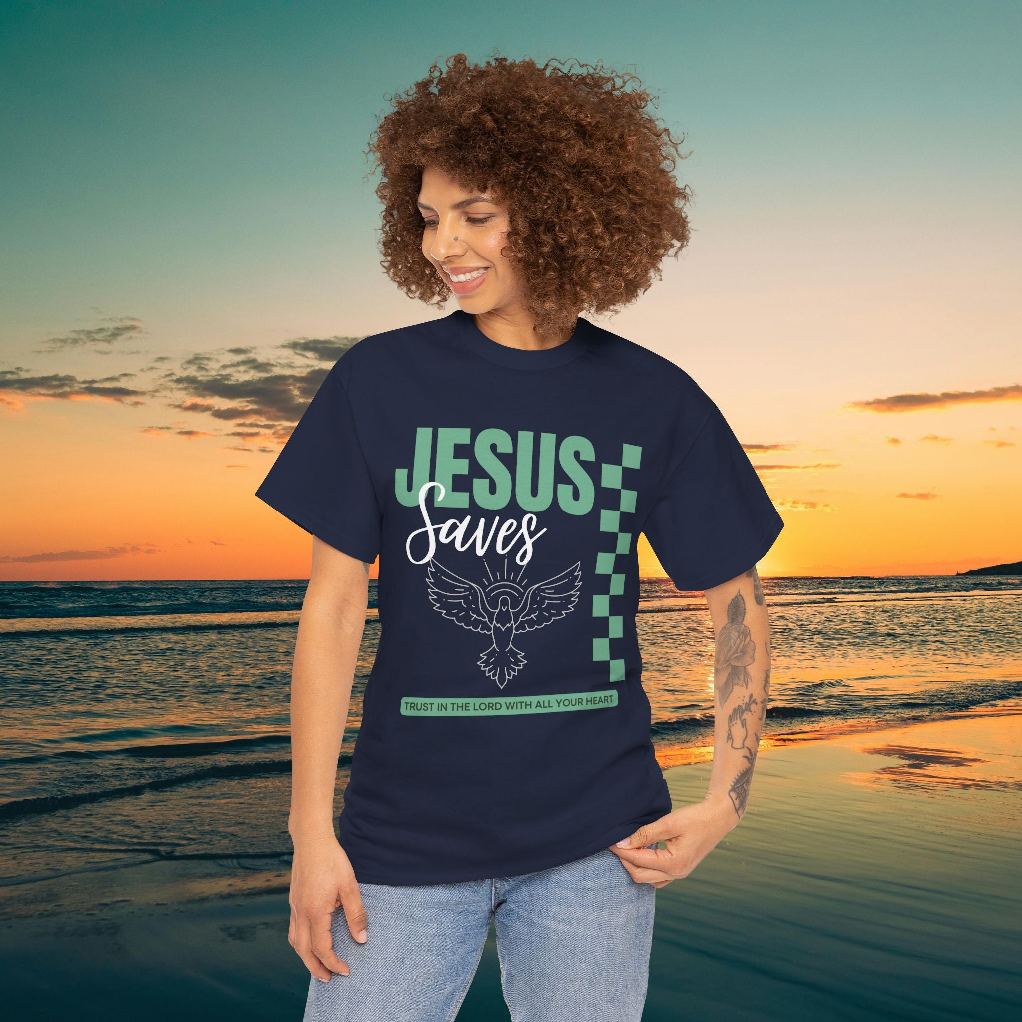 Jesus Saves Tee