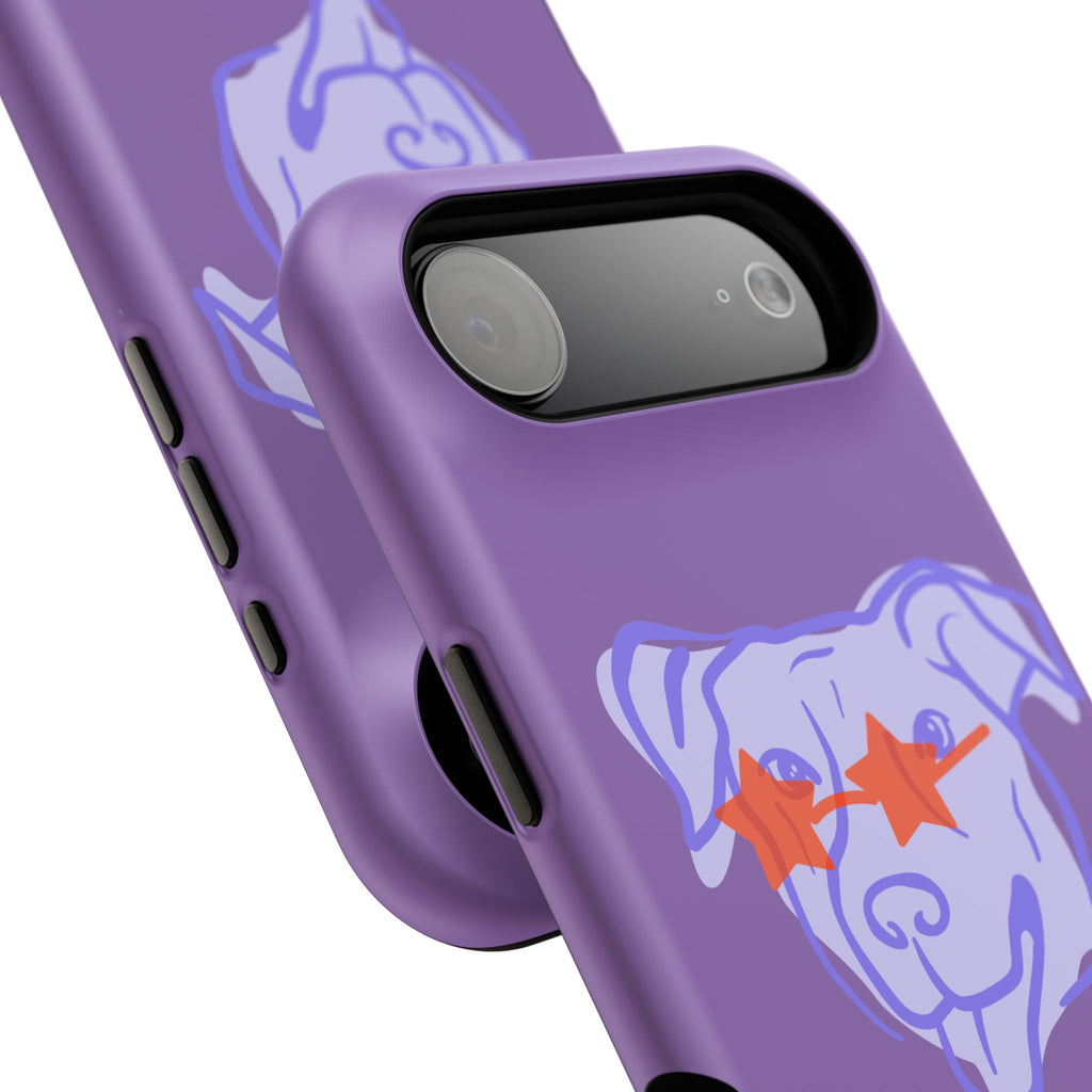 Impact Resistant Case — Purple Dog “Tell your dog I said hi”