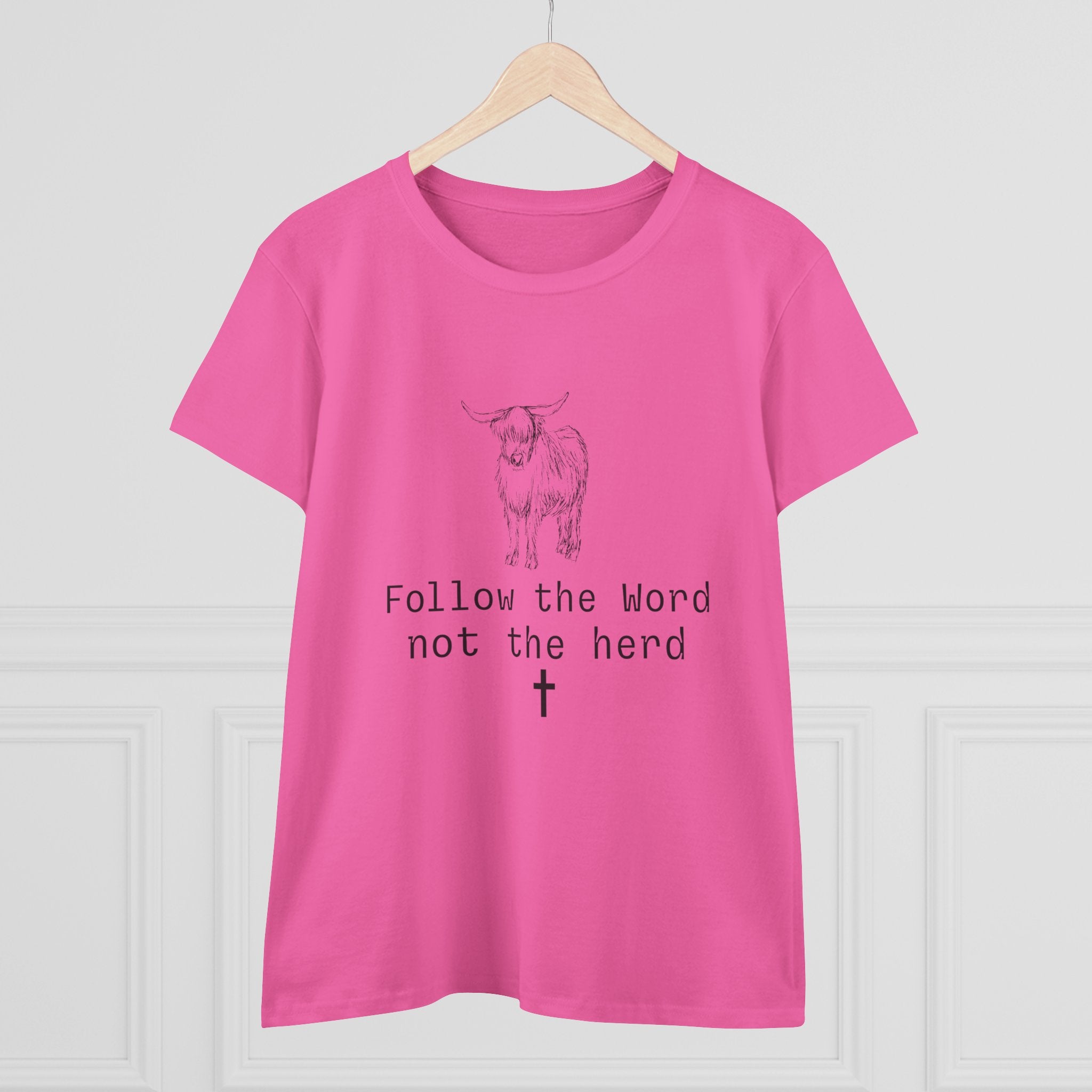 Graphic Tee — "Follow the Word Not the Herd"