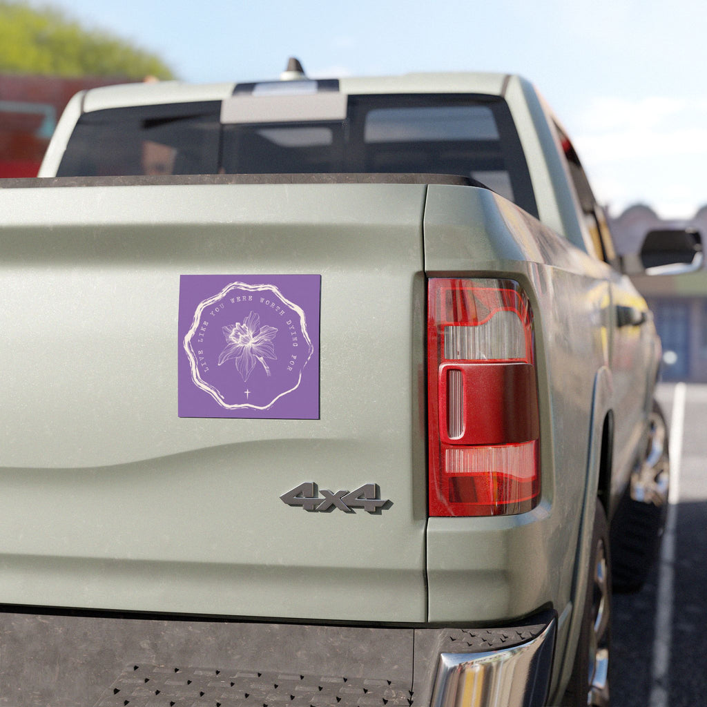 Car Magnet -“Worth”
