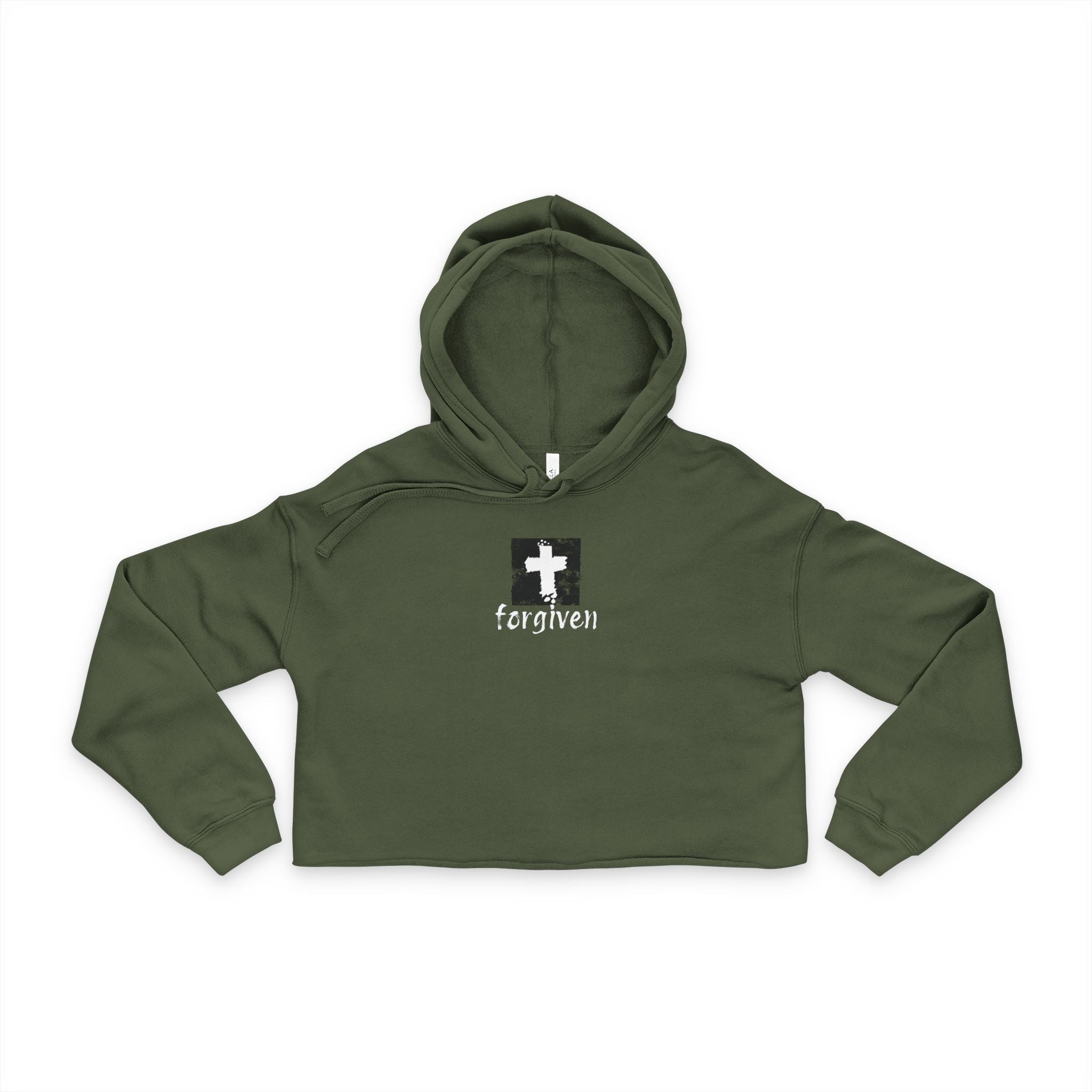 Cropped Hoodie — 'Forgiven'