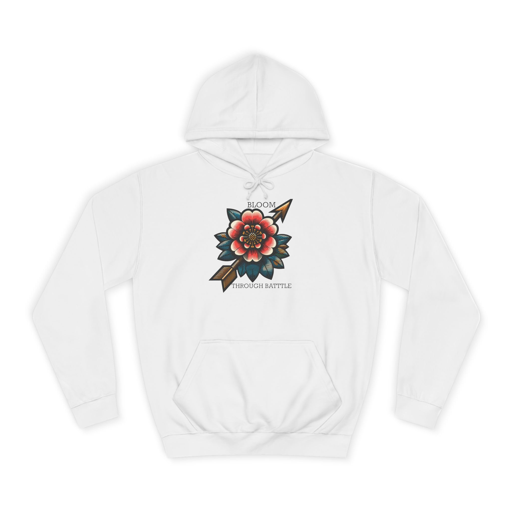 Bloom Through Battle Hoodie