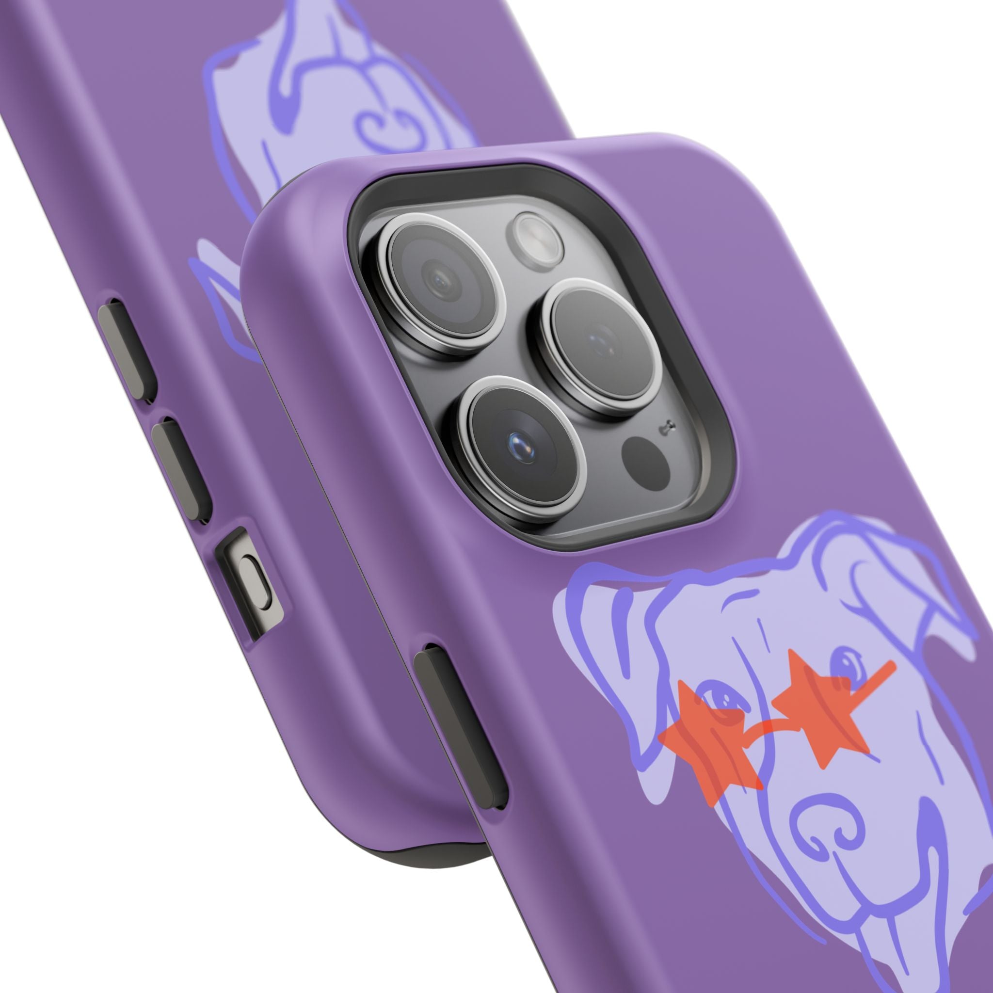 Impact Resistant Case — Purple Dog “Tell your dog I said hi”