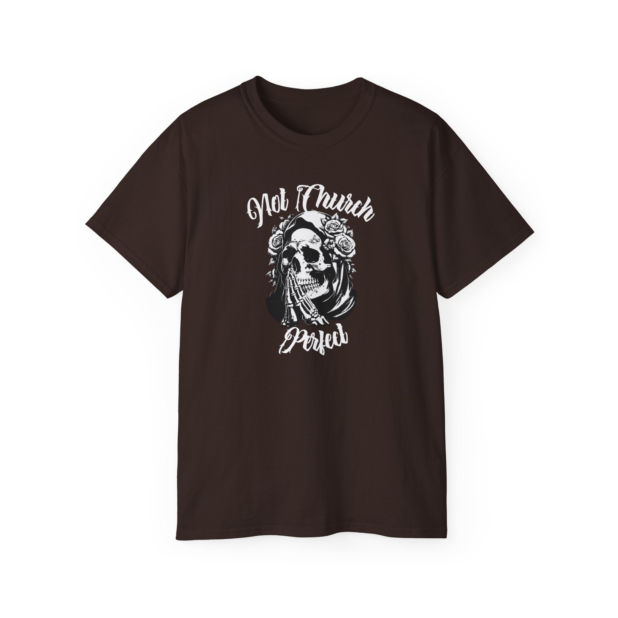 Not Church Perfect Skull Tee