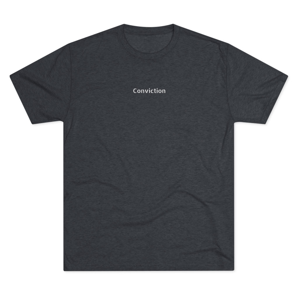 Conviction Crew Tee — "Who Am I"