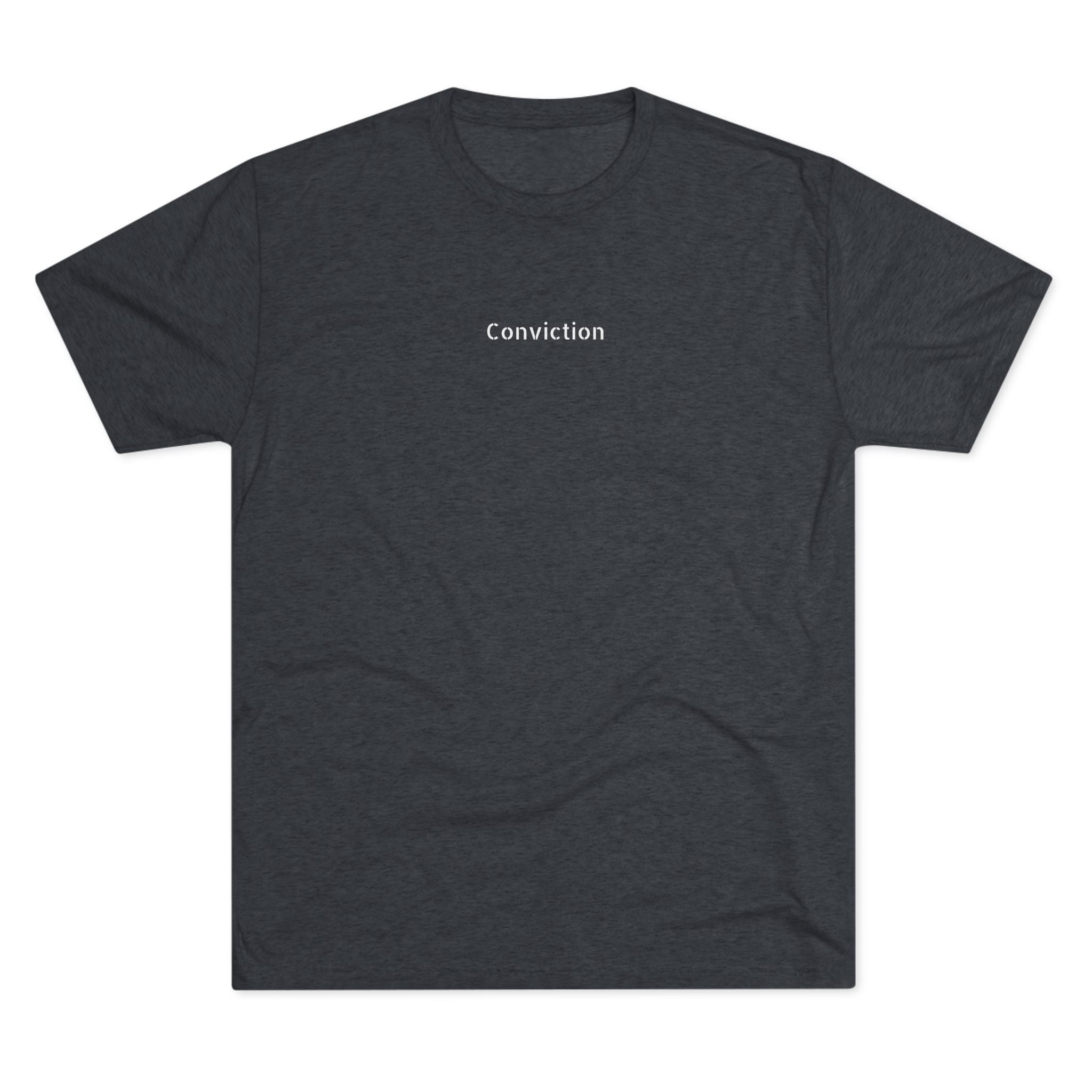 Conviction Crew Tee — "Who Am I"