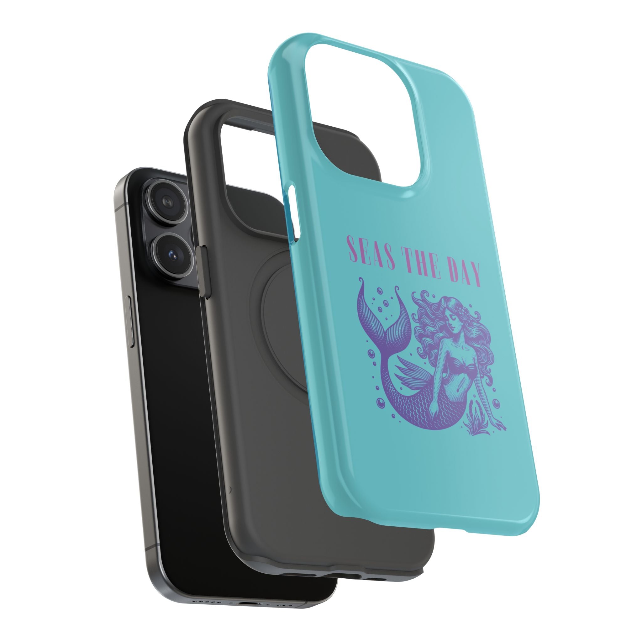 iphone Mermaid ‘Seas the Day’ Impact-Resistant Phone Case