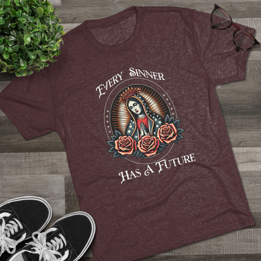 Crew Tee — "Every Sinner Has a Future"