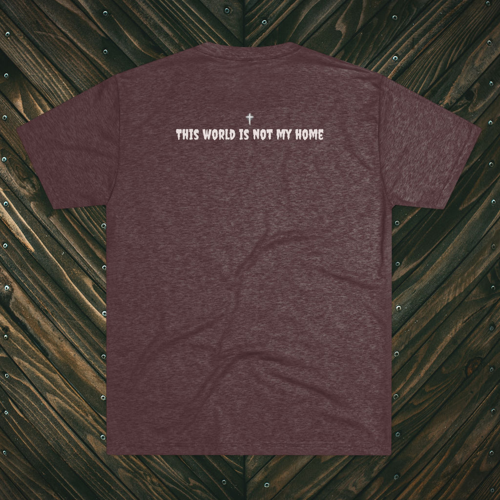 Not Built to Stay Tee — 'This World Is Not My Home' Christian Nautical T-Shirt