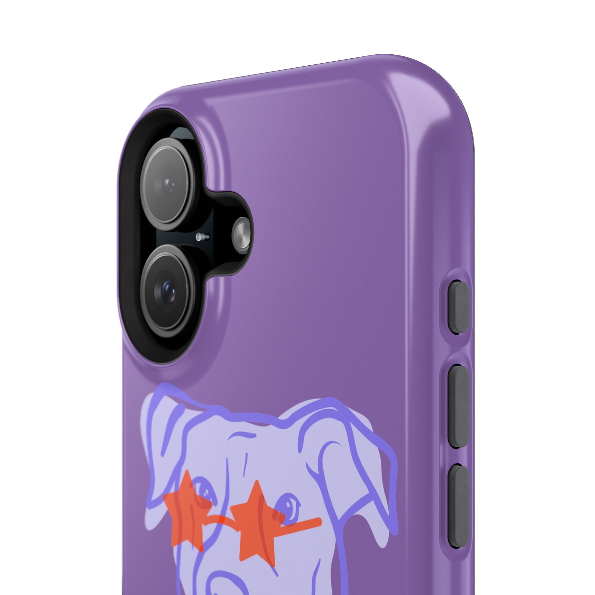 Impact Resistant Case — Purple Dog “Tell your dog I said hi”
