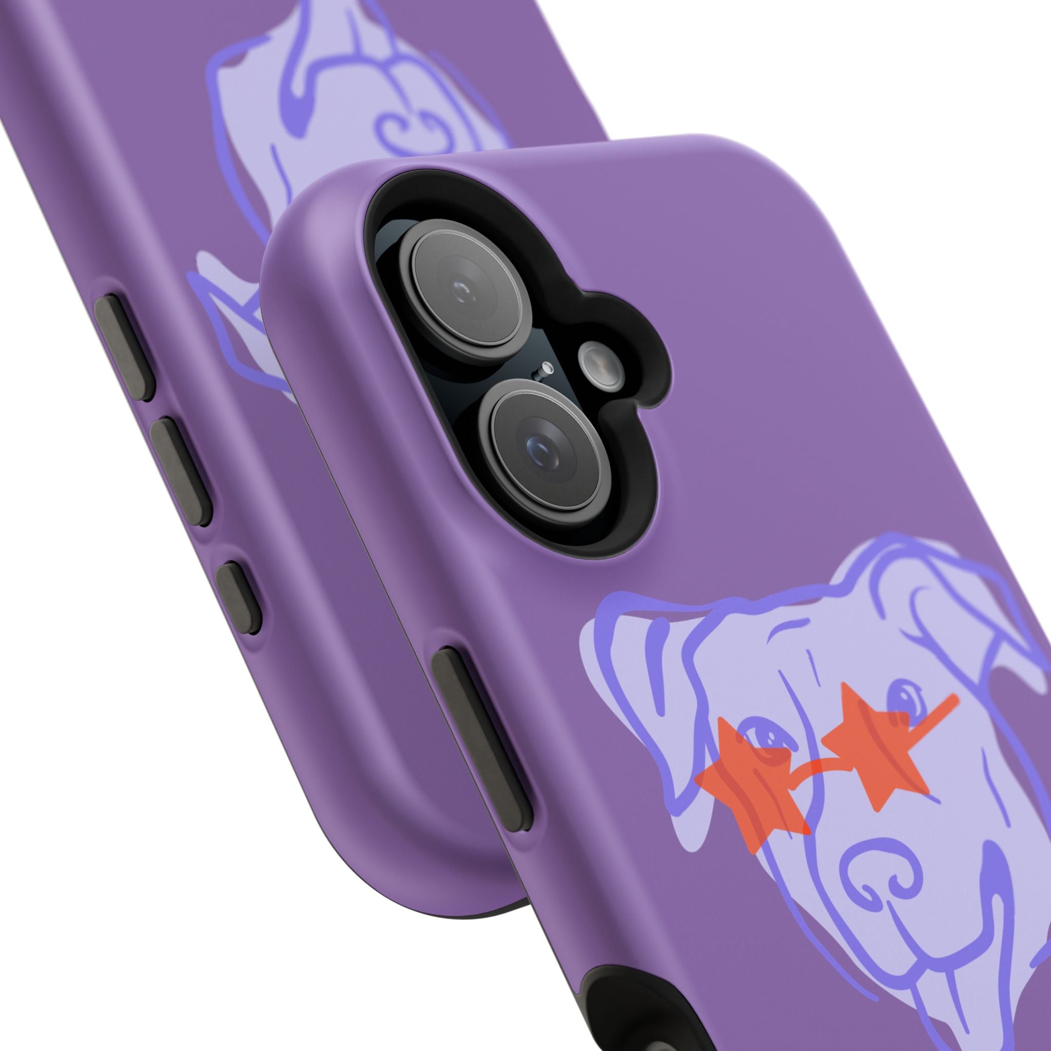 Impact Resistant Case — Purple Dog “Tell your dog I said hi”