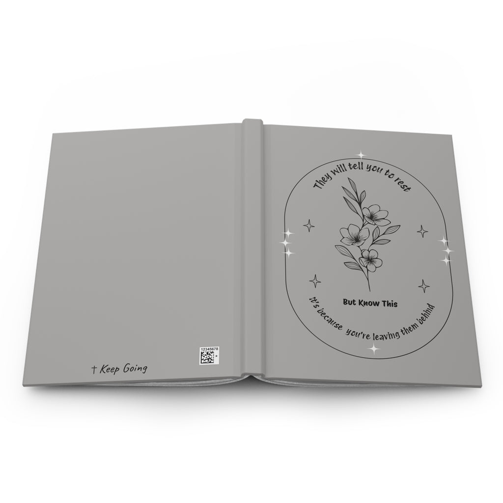 Hardcover Journal — 'Keep Going'