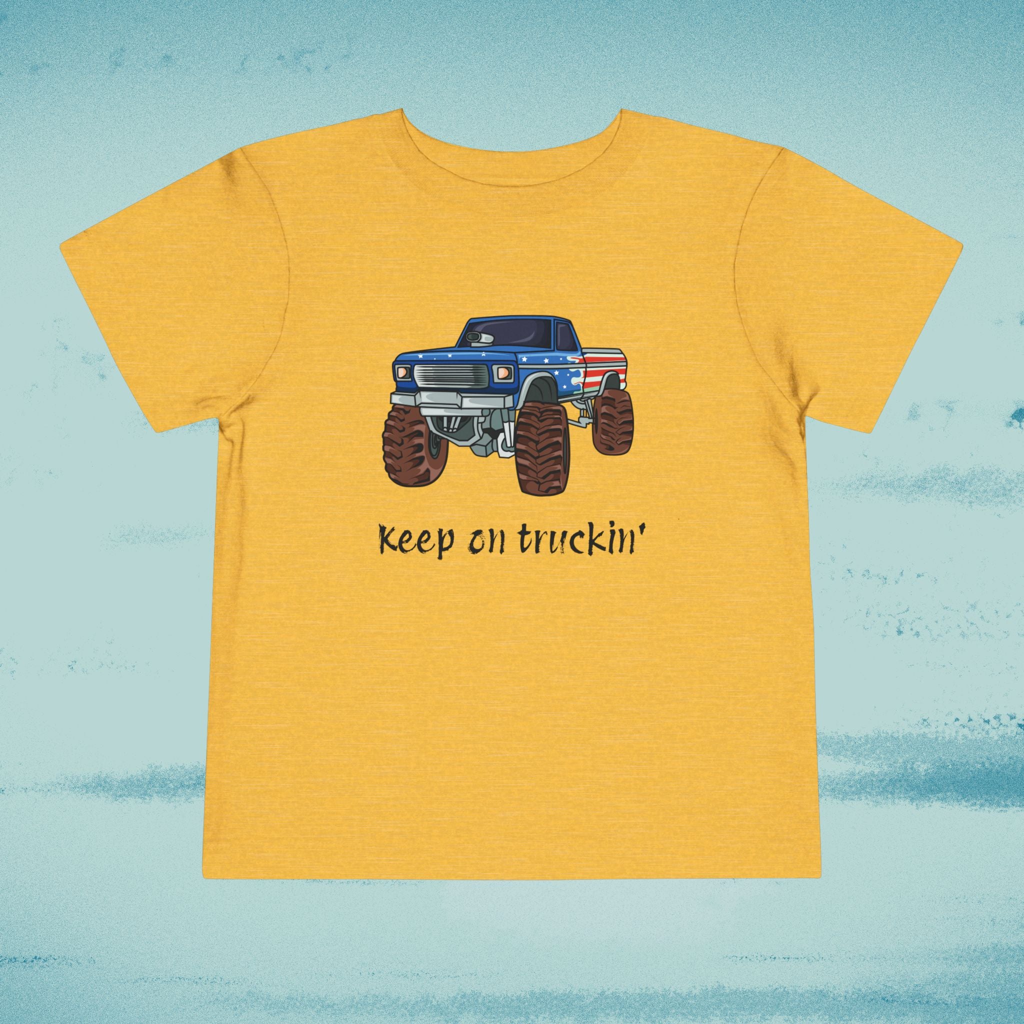 "Keep on Truckin'" Toddler Monster Truck Shirt