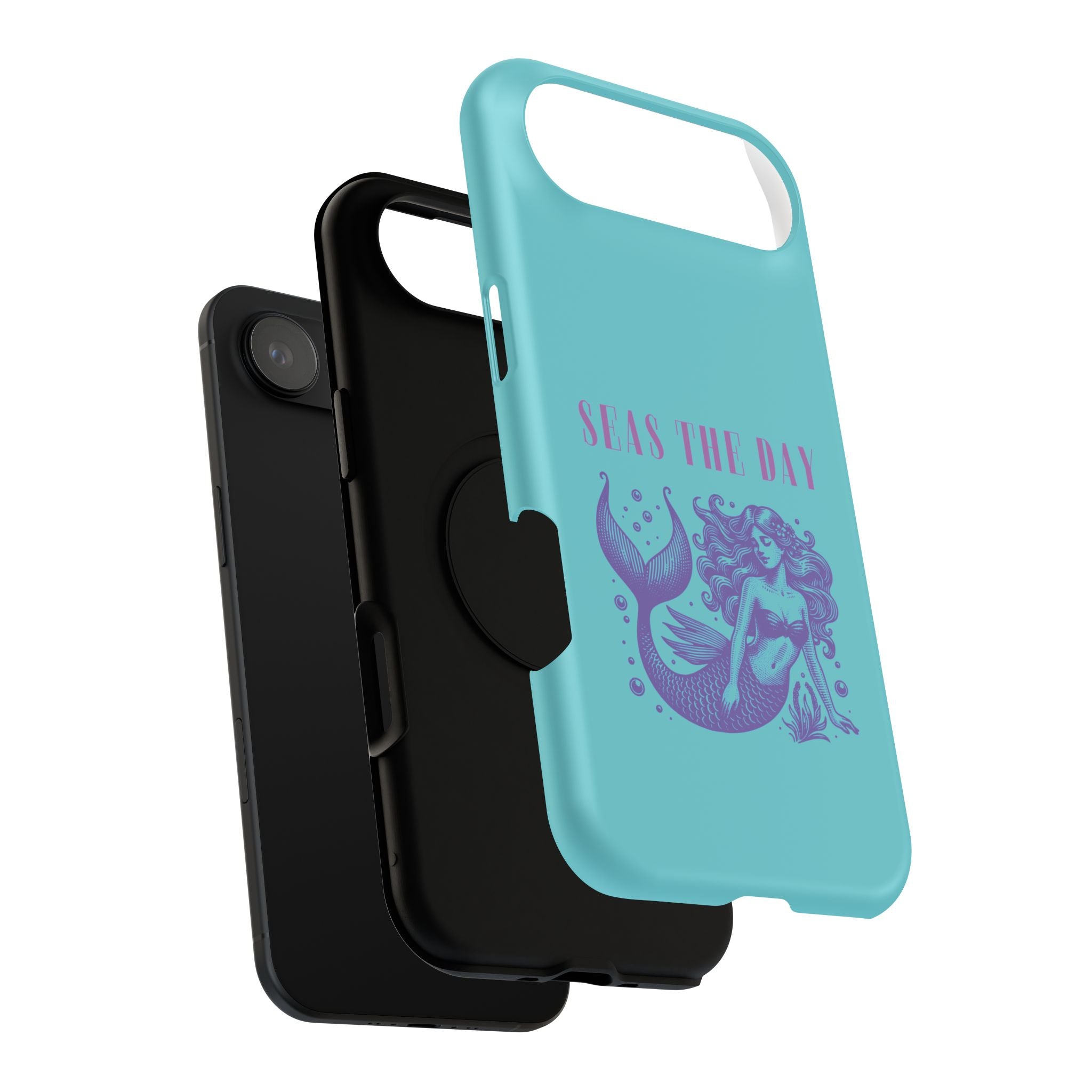 iphone Mermaid ‘Seas the Day’ Impact-Resistant Phone Case