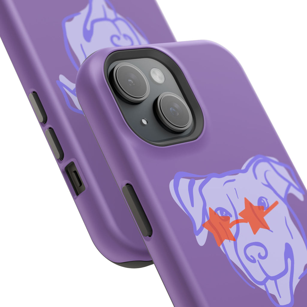 Impact Resistant Case — Purple Dog “Tell your dog I said hi”