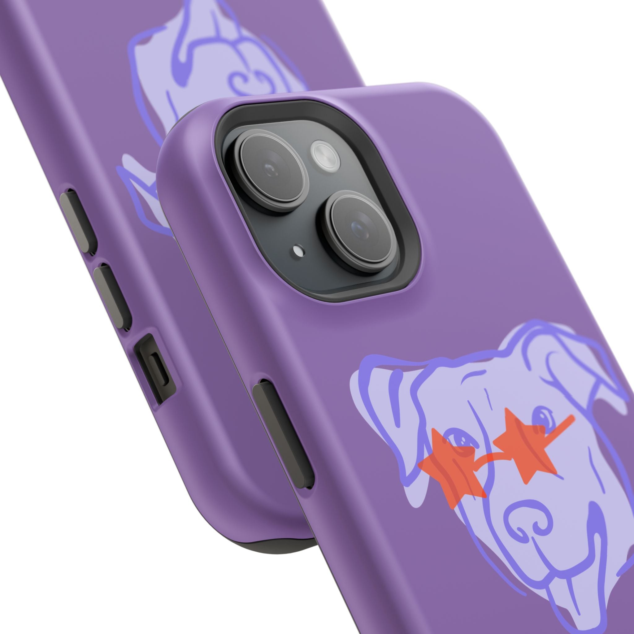 Impact Resistant Case — Purple Dog “Tell your dog I said hi”