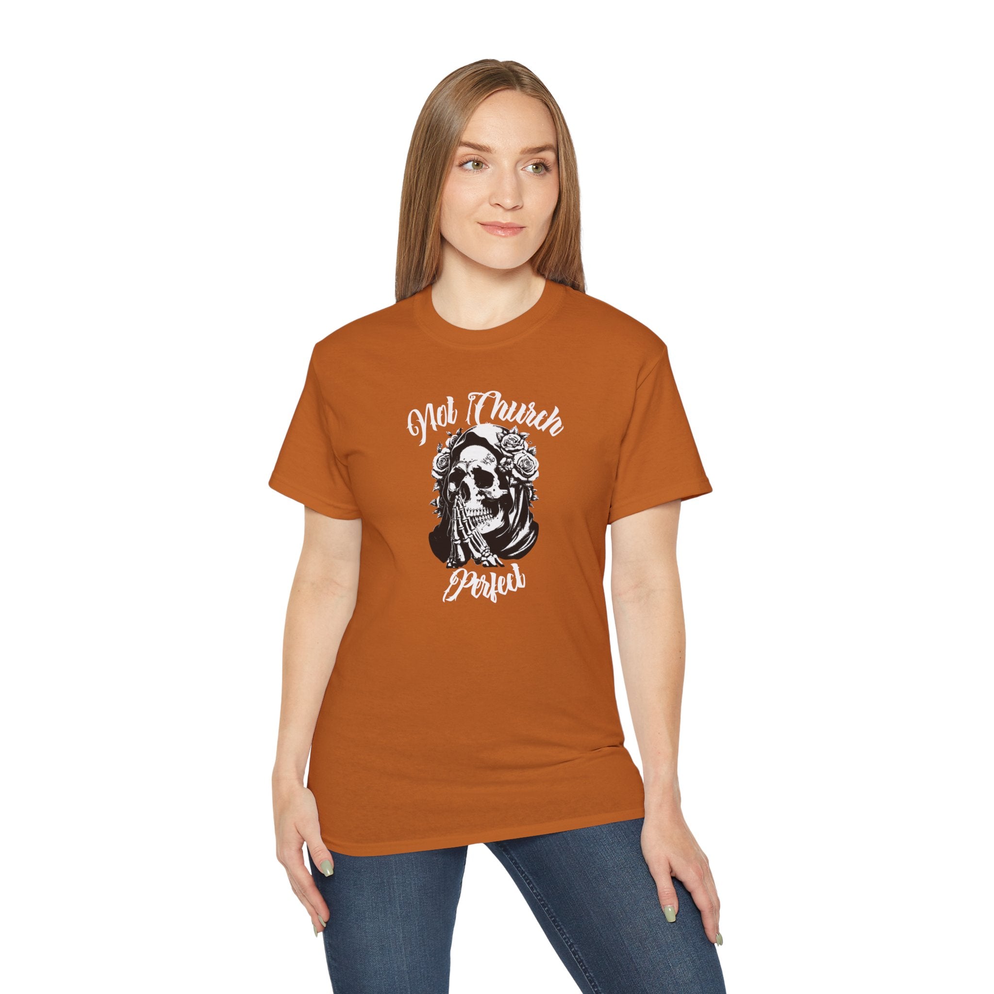 Not Church Perfect Skull Tee