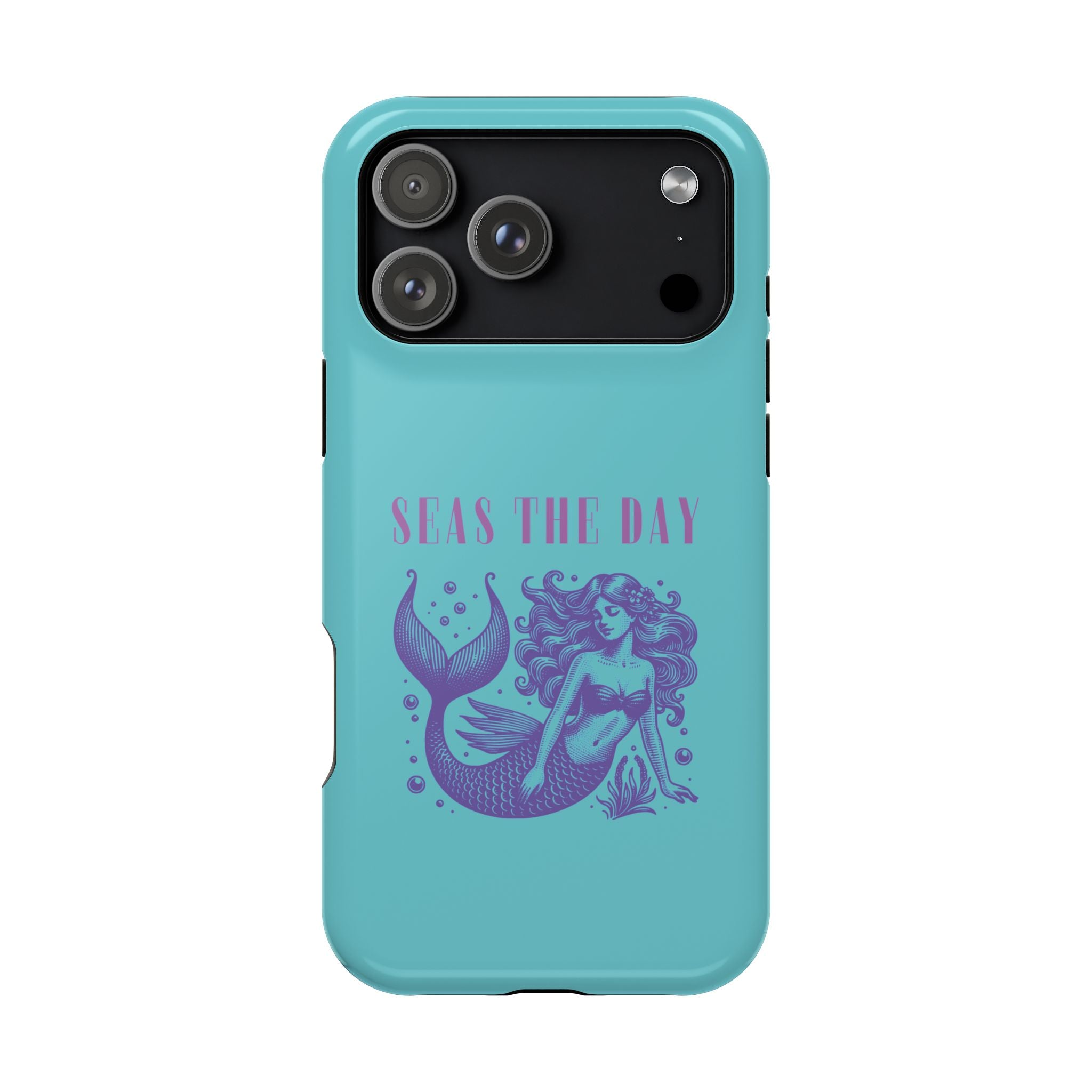iphone Mermaid ‘Seas the Day’ Impact-Resistant Phone Case