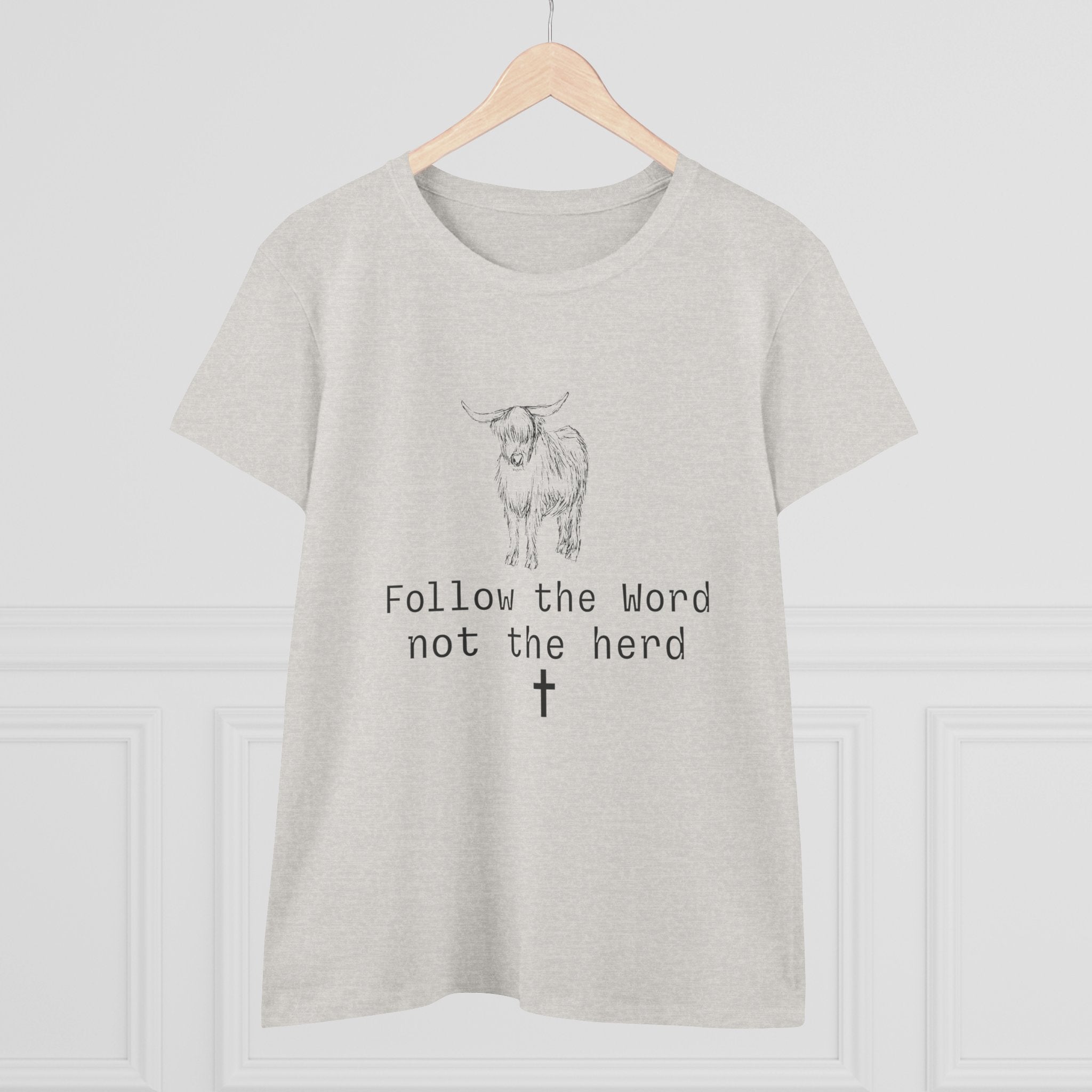 Graphic Tee — "Follow the Word Not the Herd"