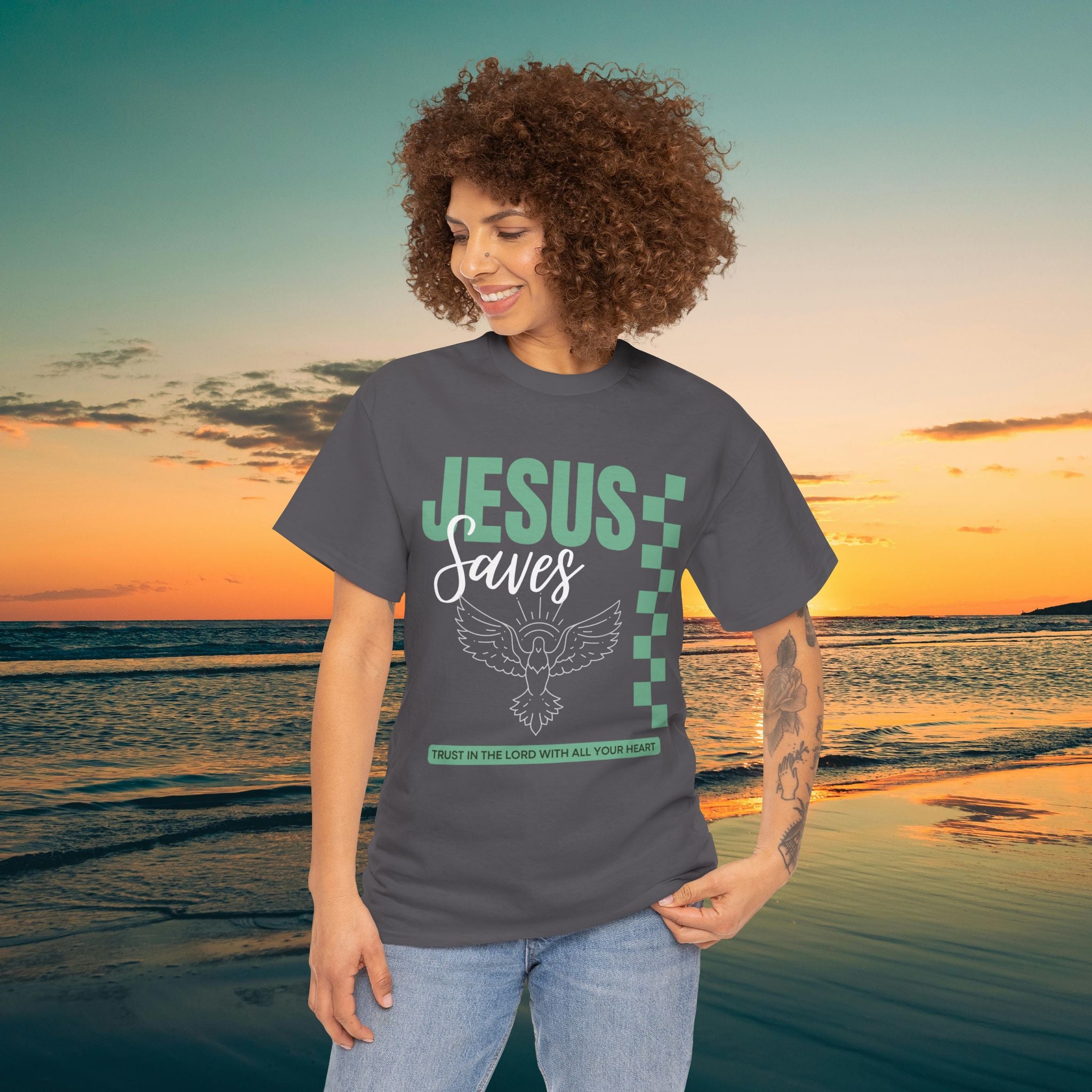 Jesus Saves Tee