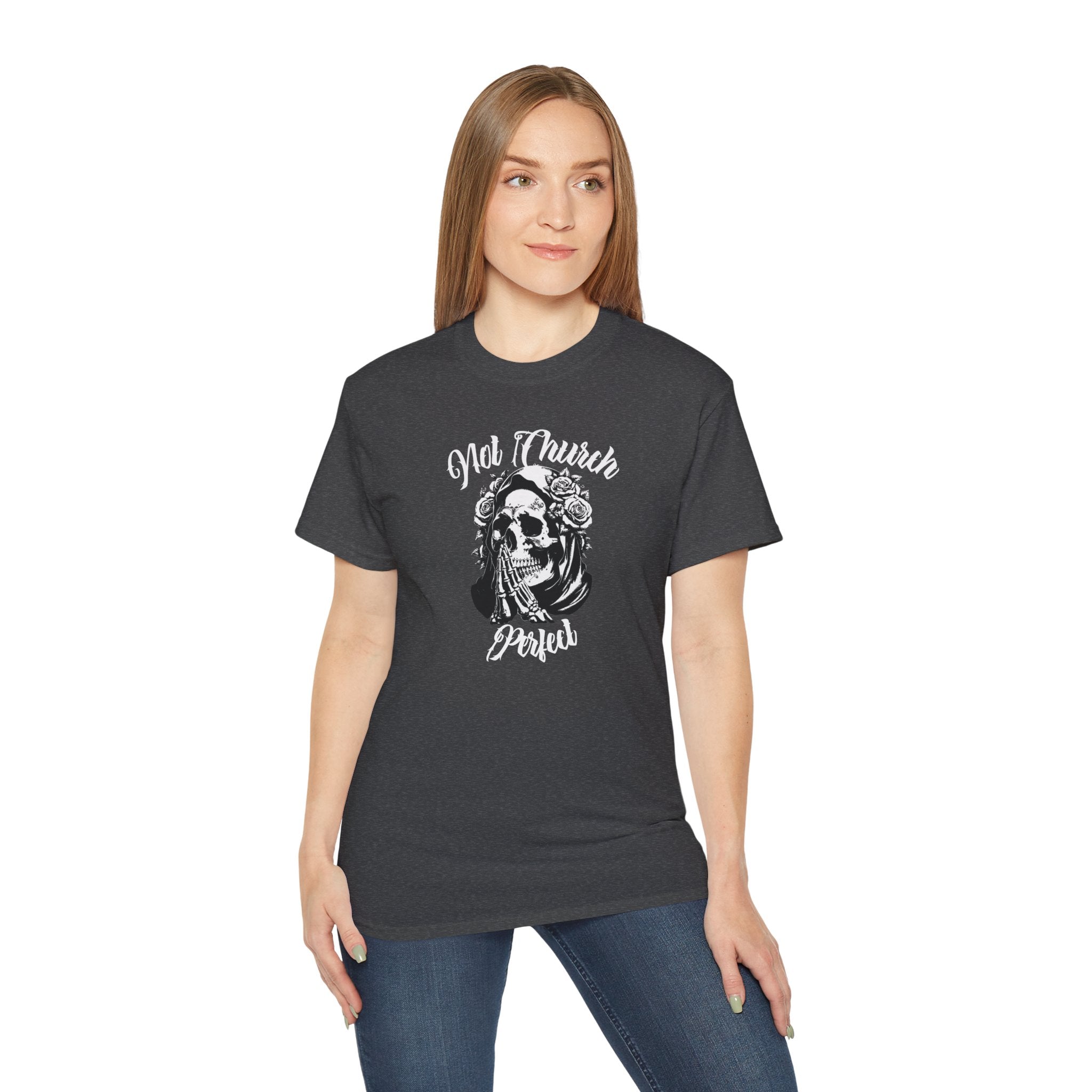 Not Church Perfect Skull Tee
