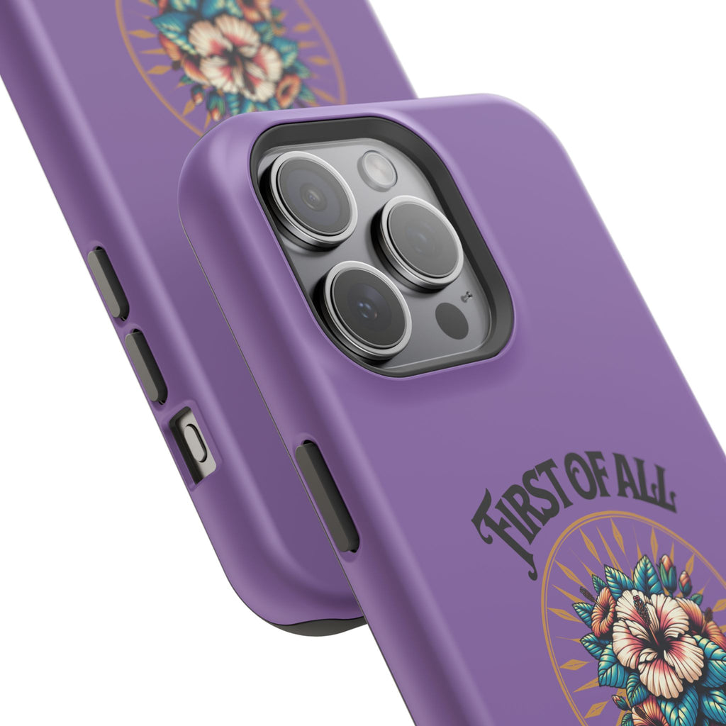 Phone Case — “First of All, Jesus Thinks I’m a Delight” Impact-Resistant Magnetic Case