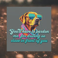 Pardon Me Car Magnet-Funny