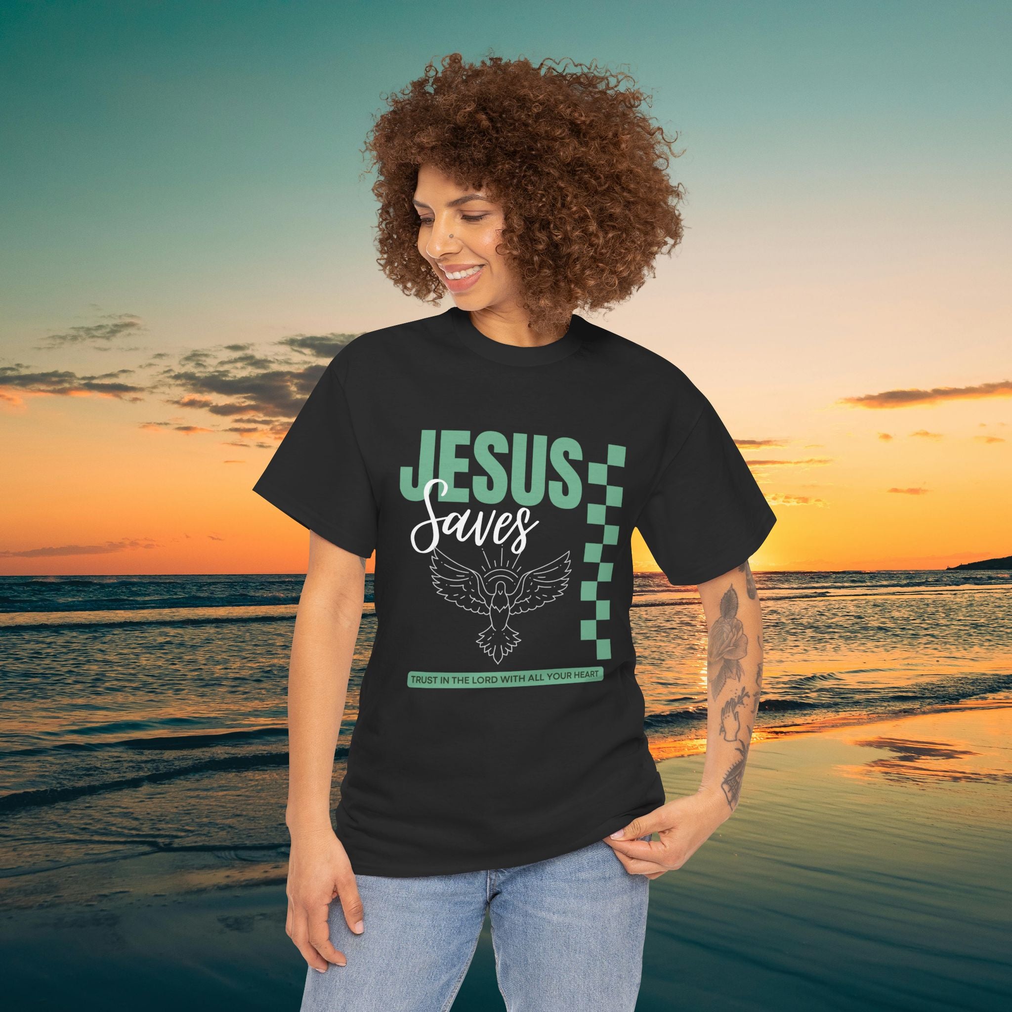 Jesus Saves Tee