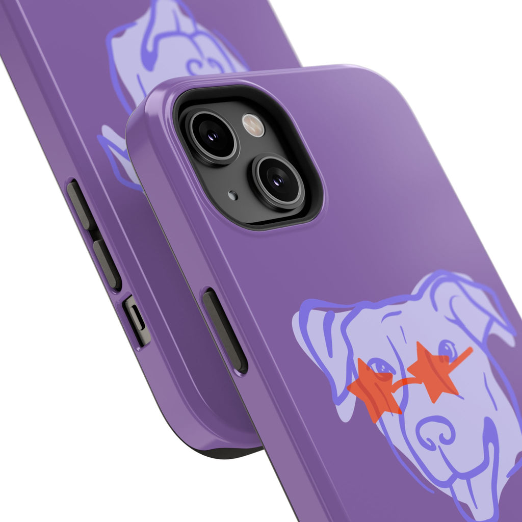 Impact Resistant Case — Purple Dog “Tell your dog I said hi”