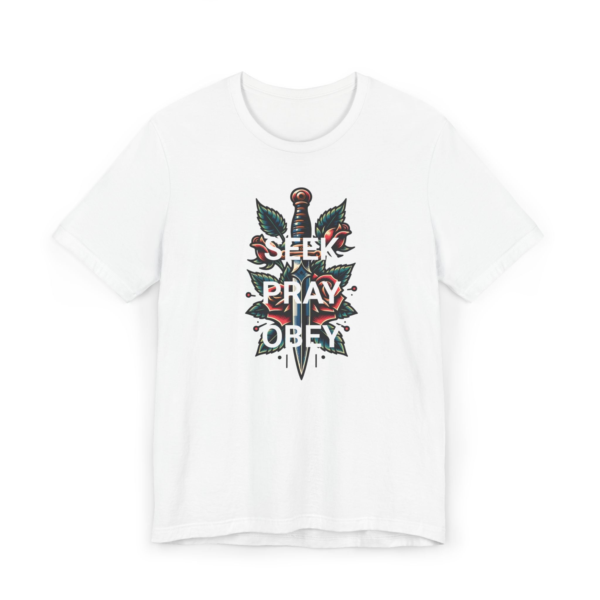 Seek Pray Obey Tee