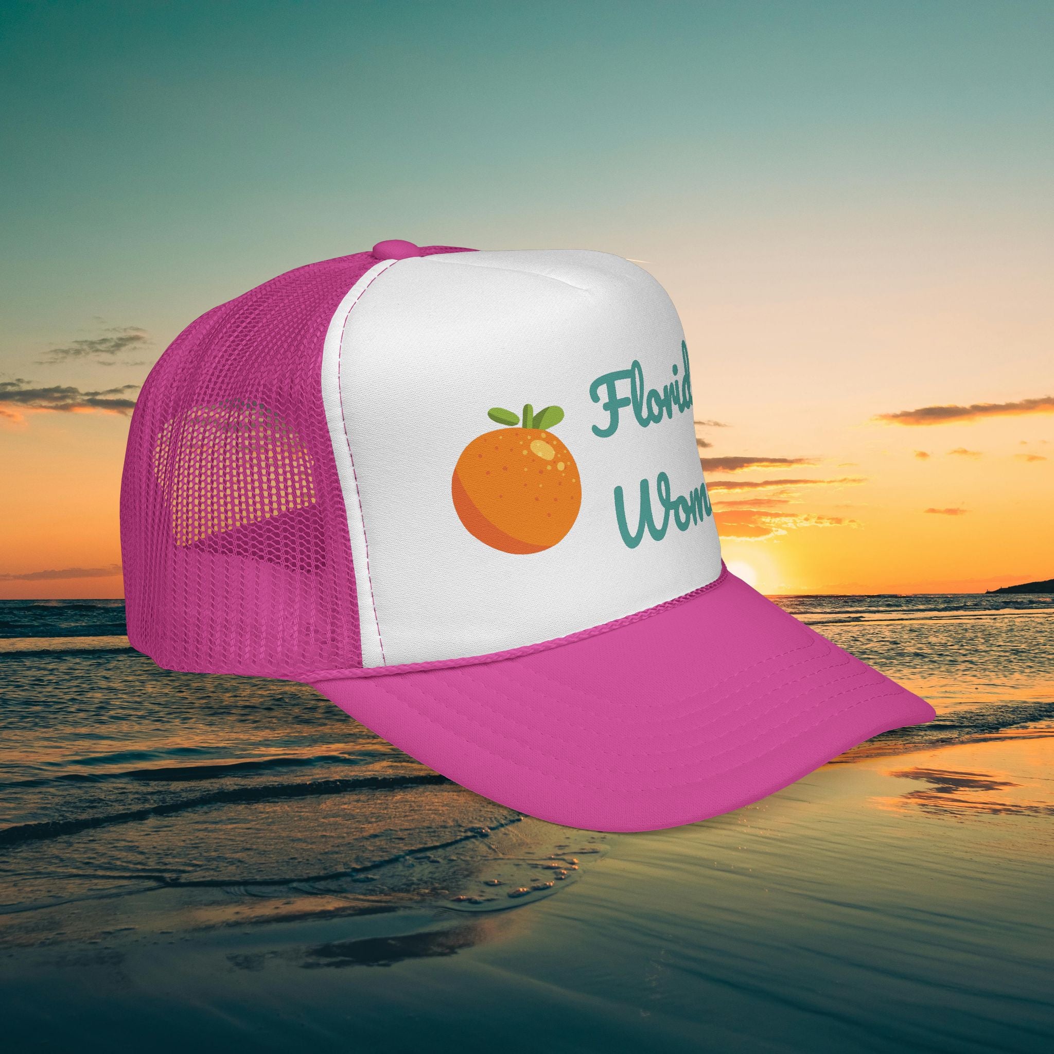 Florida Woman Trucker Cap