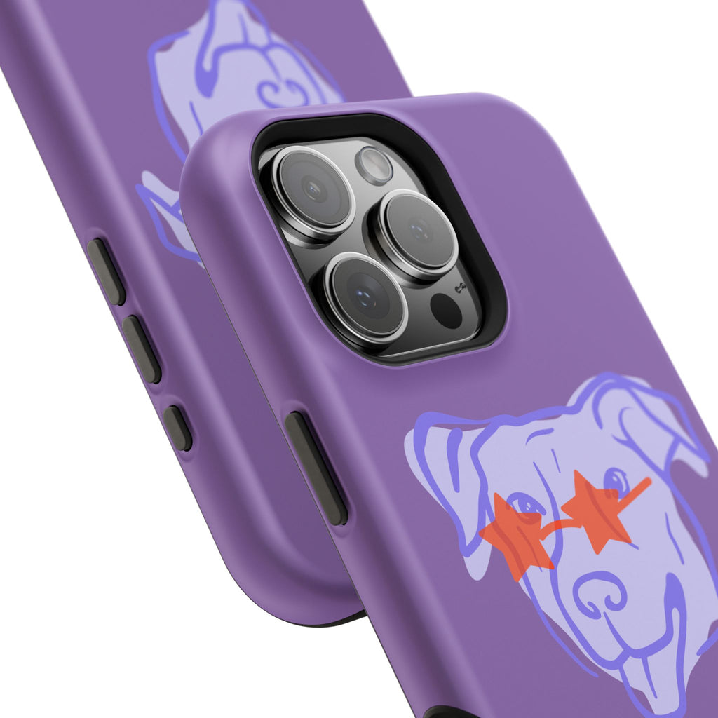 Impact Resistant Case — Purple Dog “Tell your dog I said hi”