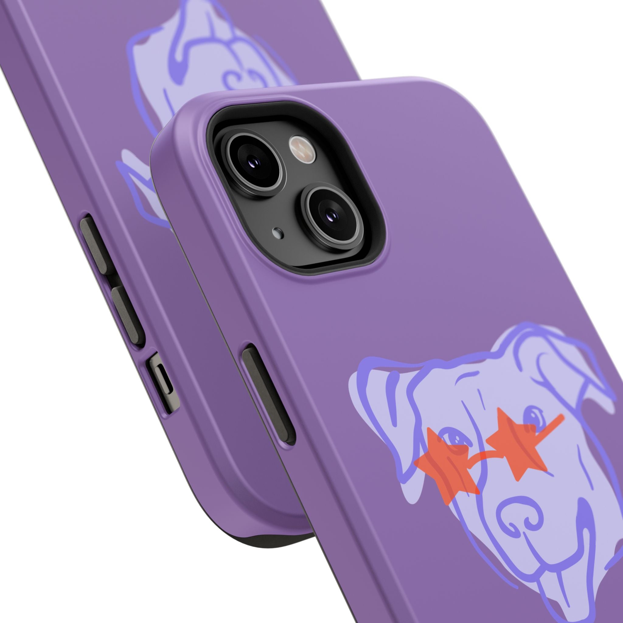 Impact Resistant Case — Purple Dog “Tell your dog I said hi”