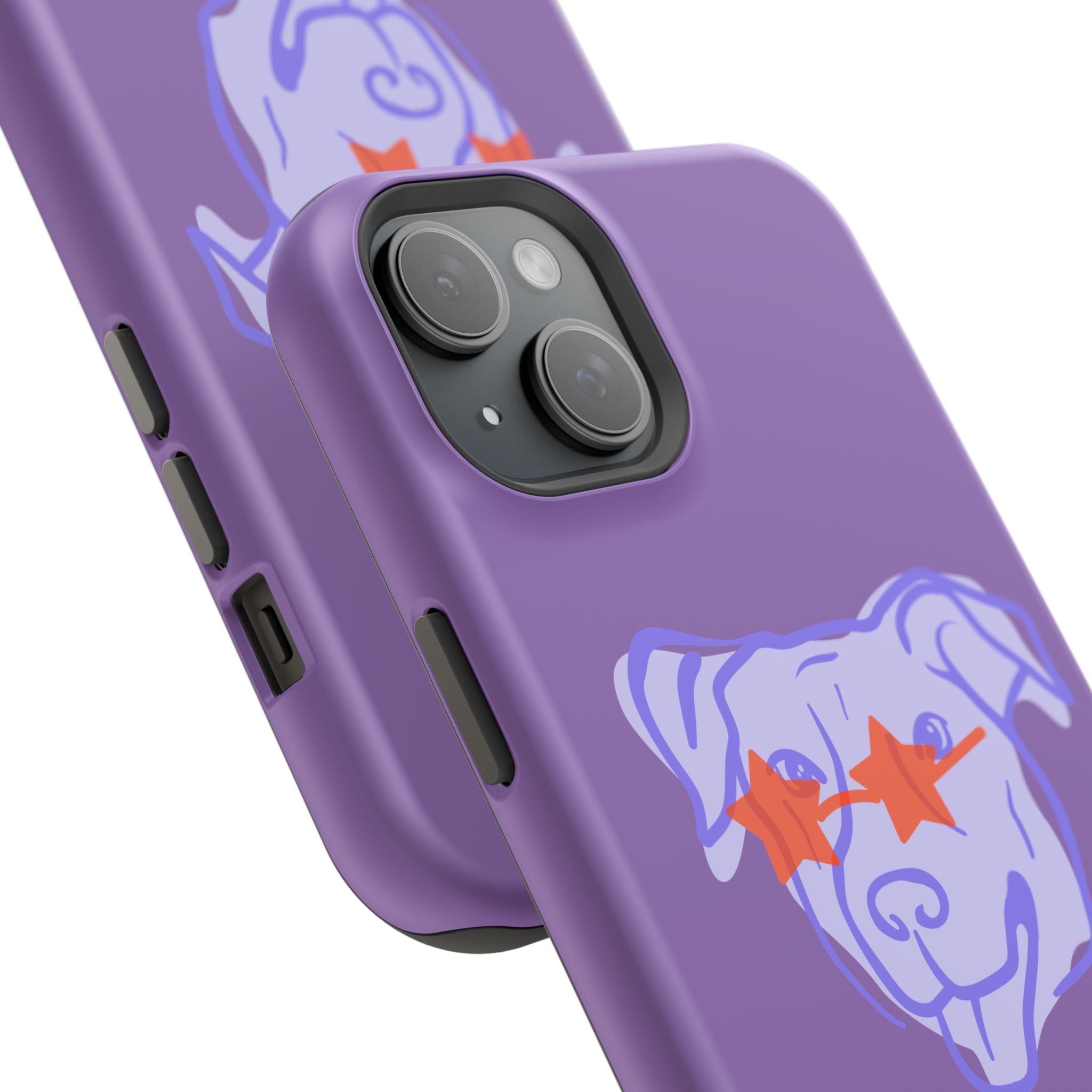 Impact Resistant Case — Purple Dog “Tell your dog I said hi”