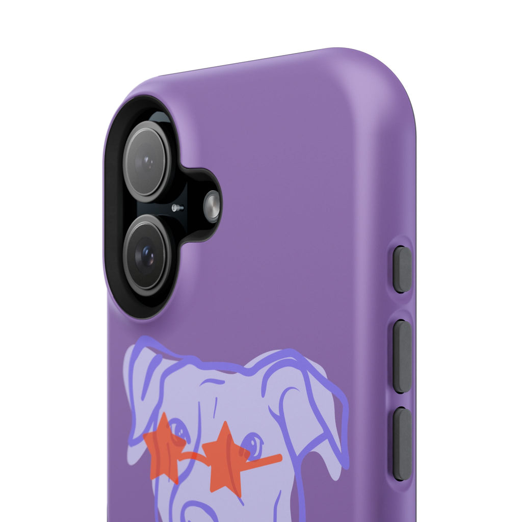 Impact Resistant Case — Purple Dog “Tell your dog I said hi”