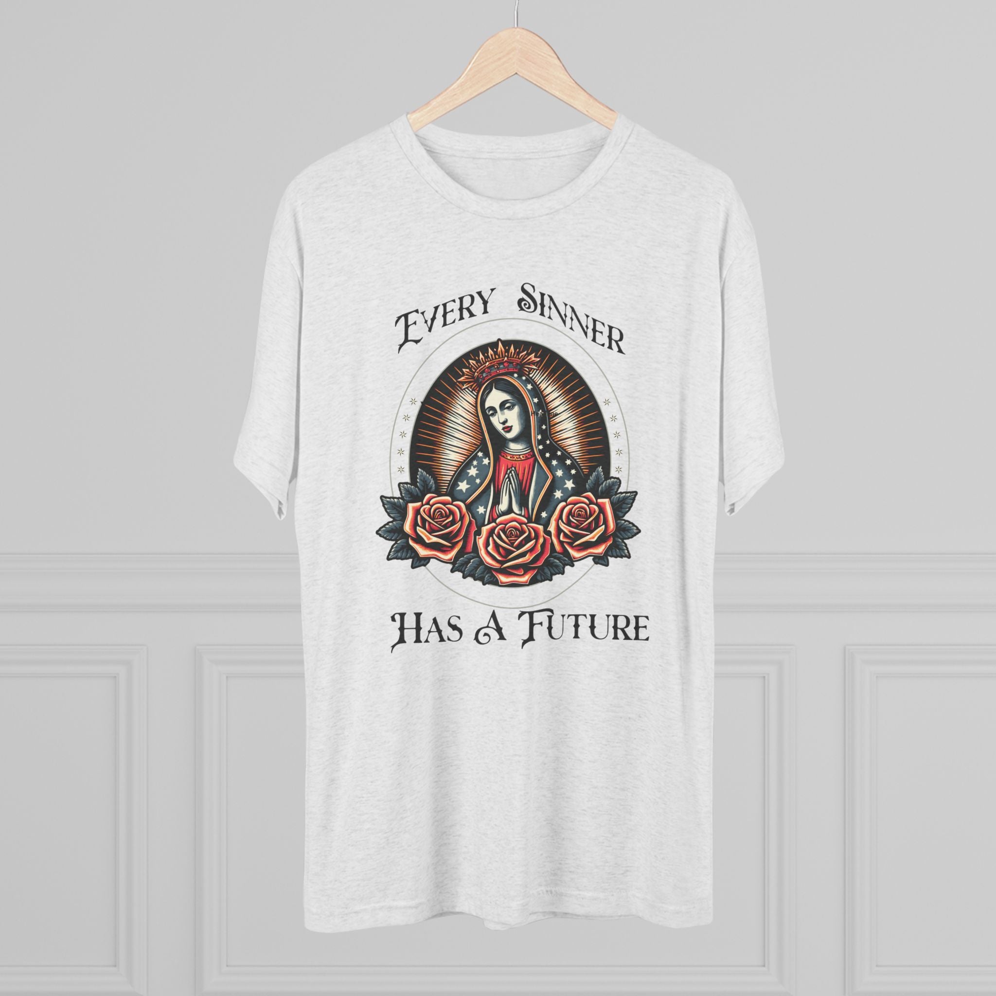 Crew Tee — "Every Sinner Has a Future"