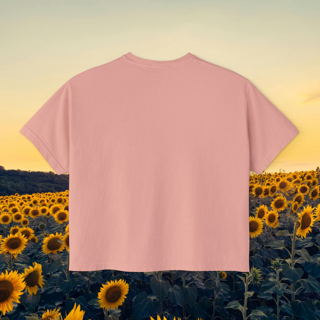 Book Club Floral Boxy Tee