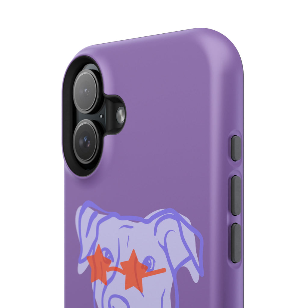 Impact Resistant Case — Purple Dog “Tell your dog I said hi”