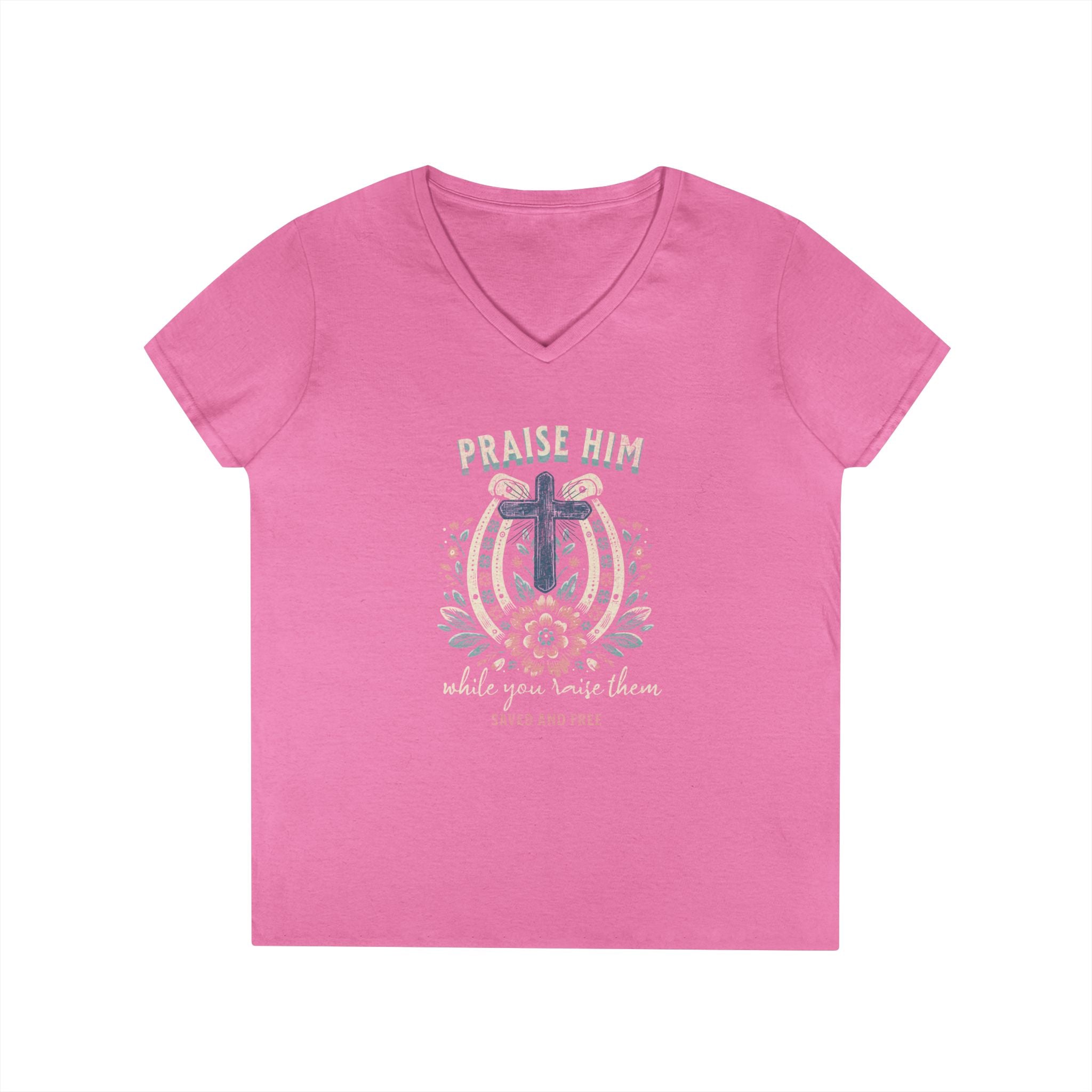 Praise Him While You Raise Them Tee