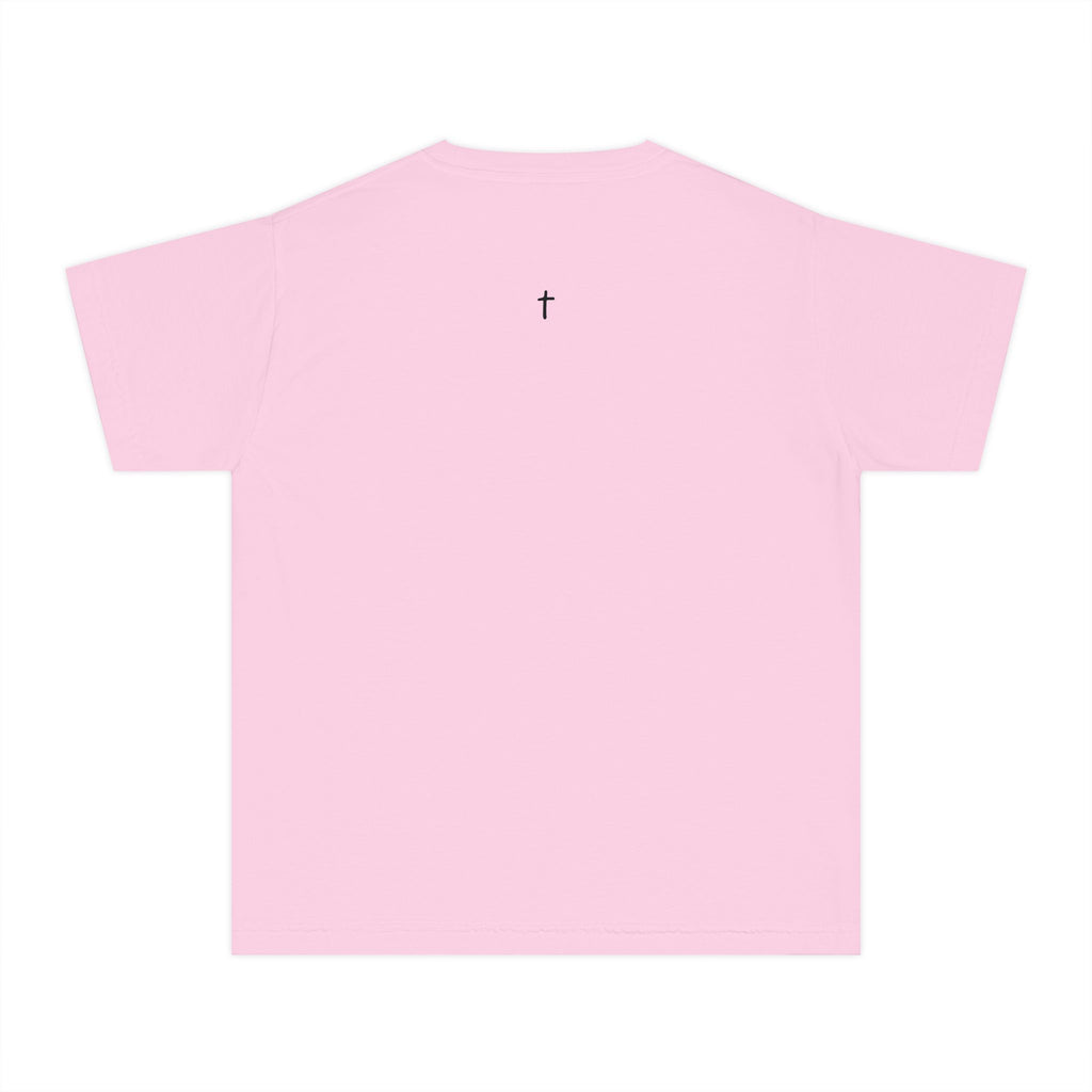 Youth Tee — "First of all Jesus thinks I’m a delight" Kids T‑Shirt