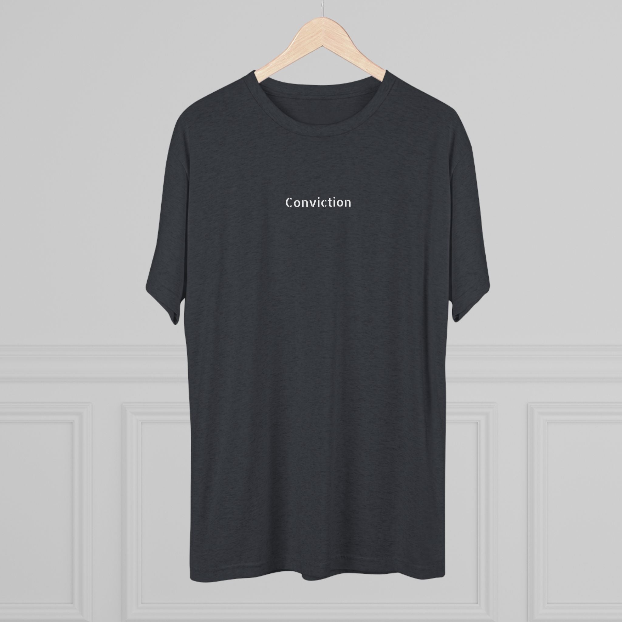 Conviction Crew Tee — "Who Am I"
