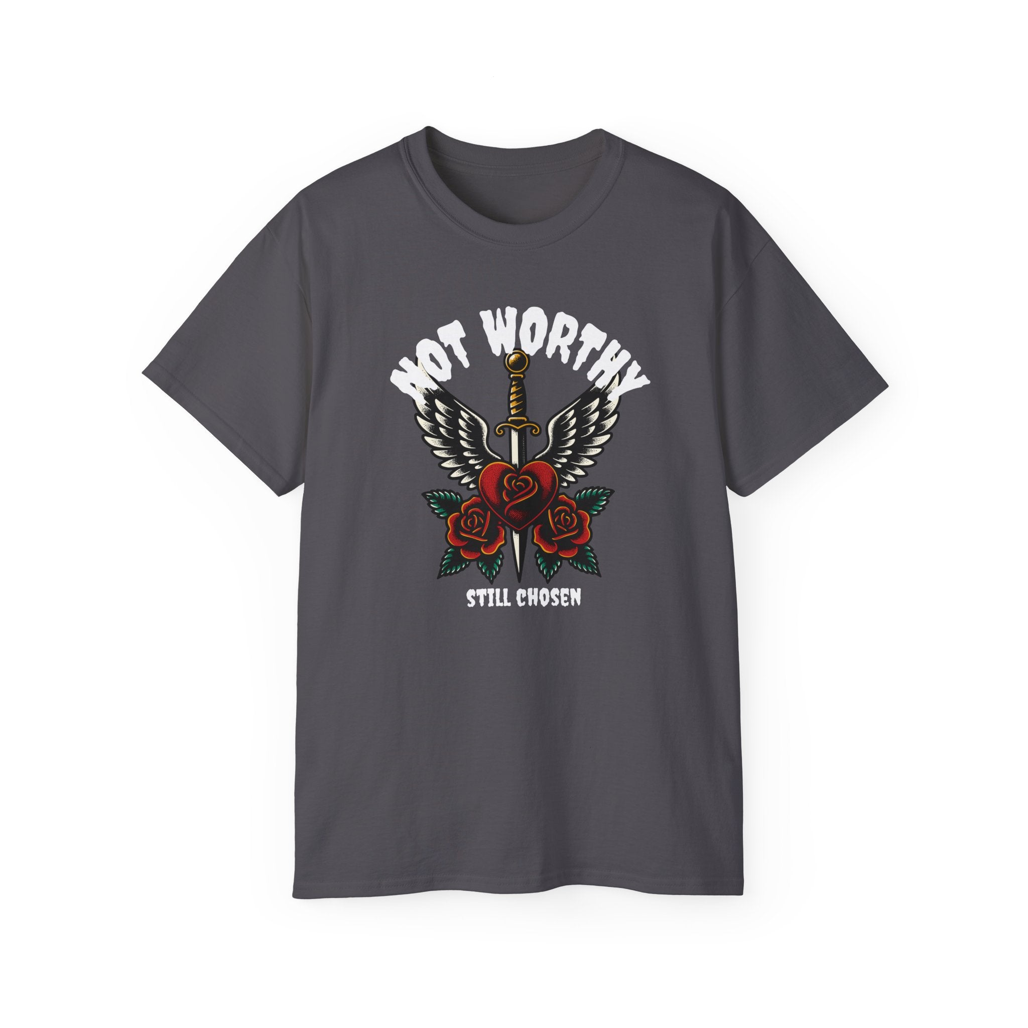Not Worthy Still Chosen Tee