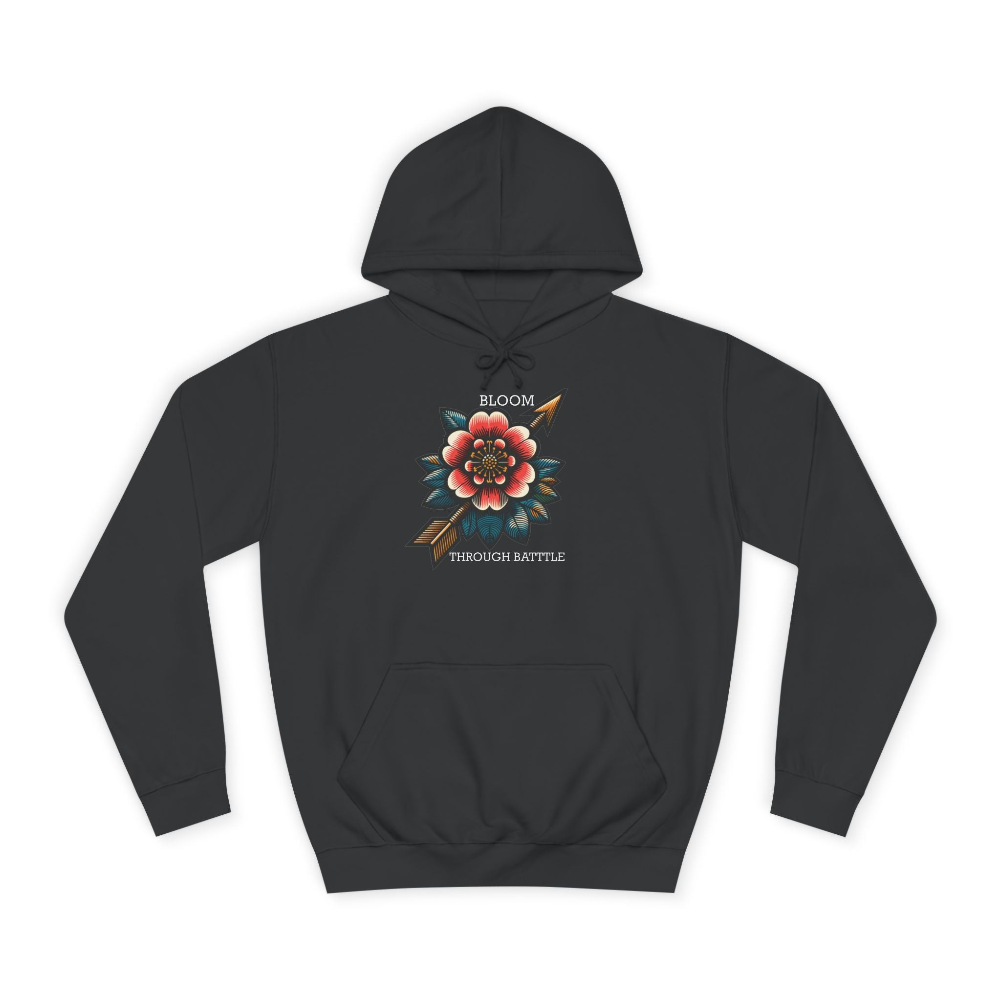 Bloom Through Battle Hoodie